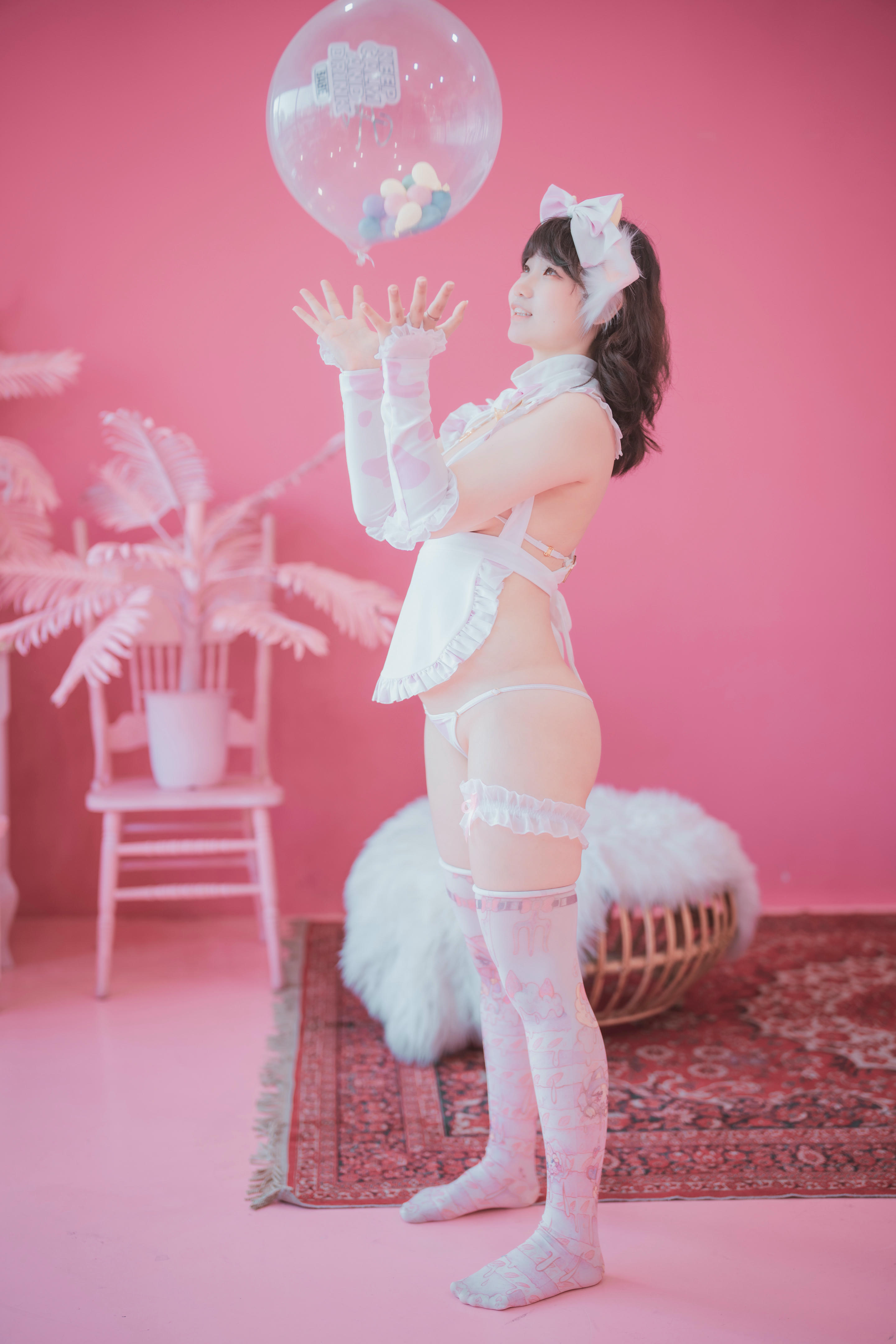 韩国美女-DJAWA Photo Vol.0228 - Mimmi (밈미) - Cream Cow Milk [106P 1.54GB]_第5集