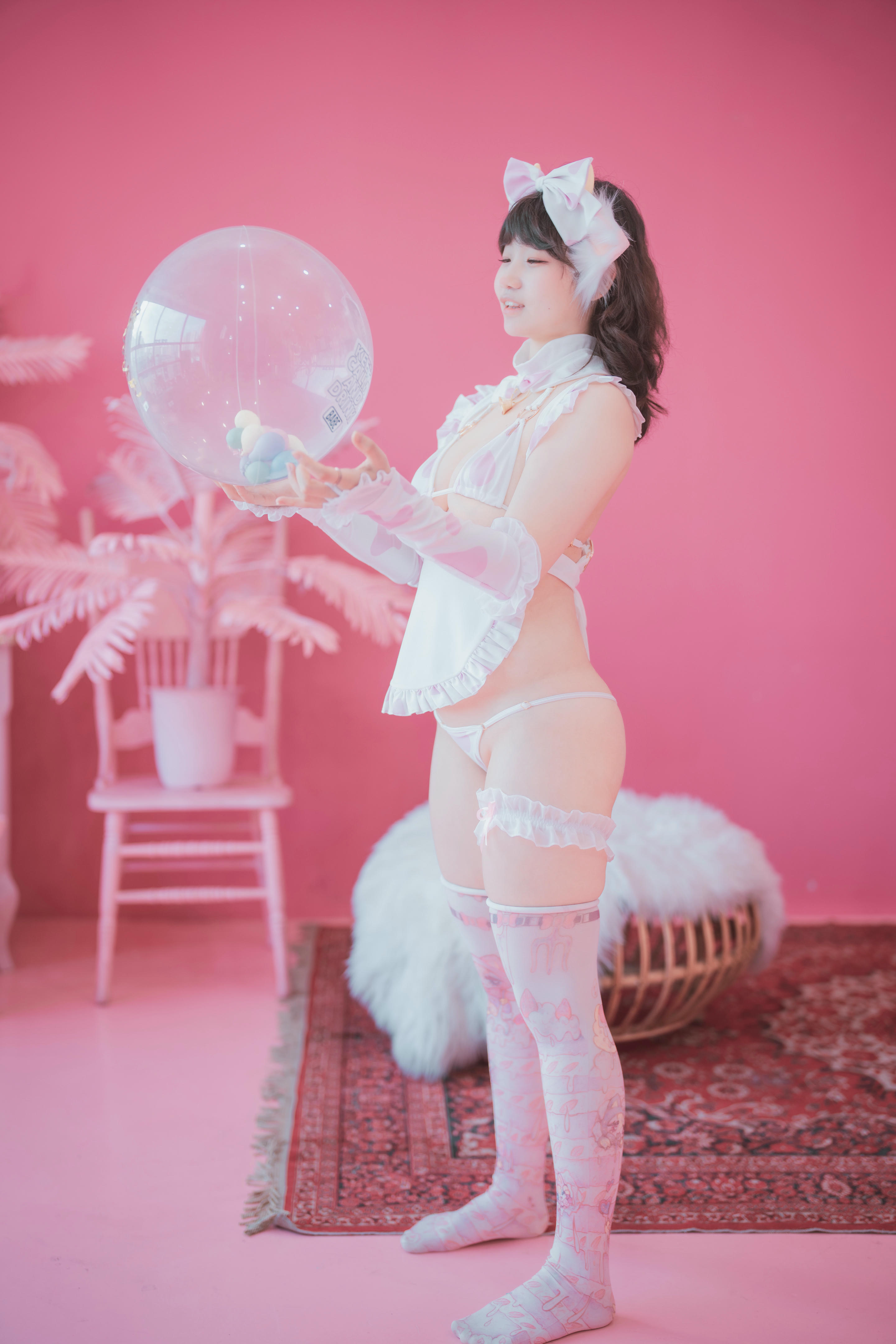 韩国美女-DJAWA Photo Vol.0228 - Mimmi (밈미) - Cream Cow Milk [106P 1.54GB]_第5集