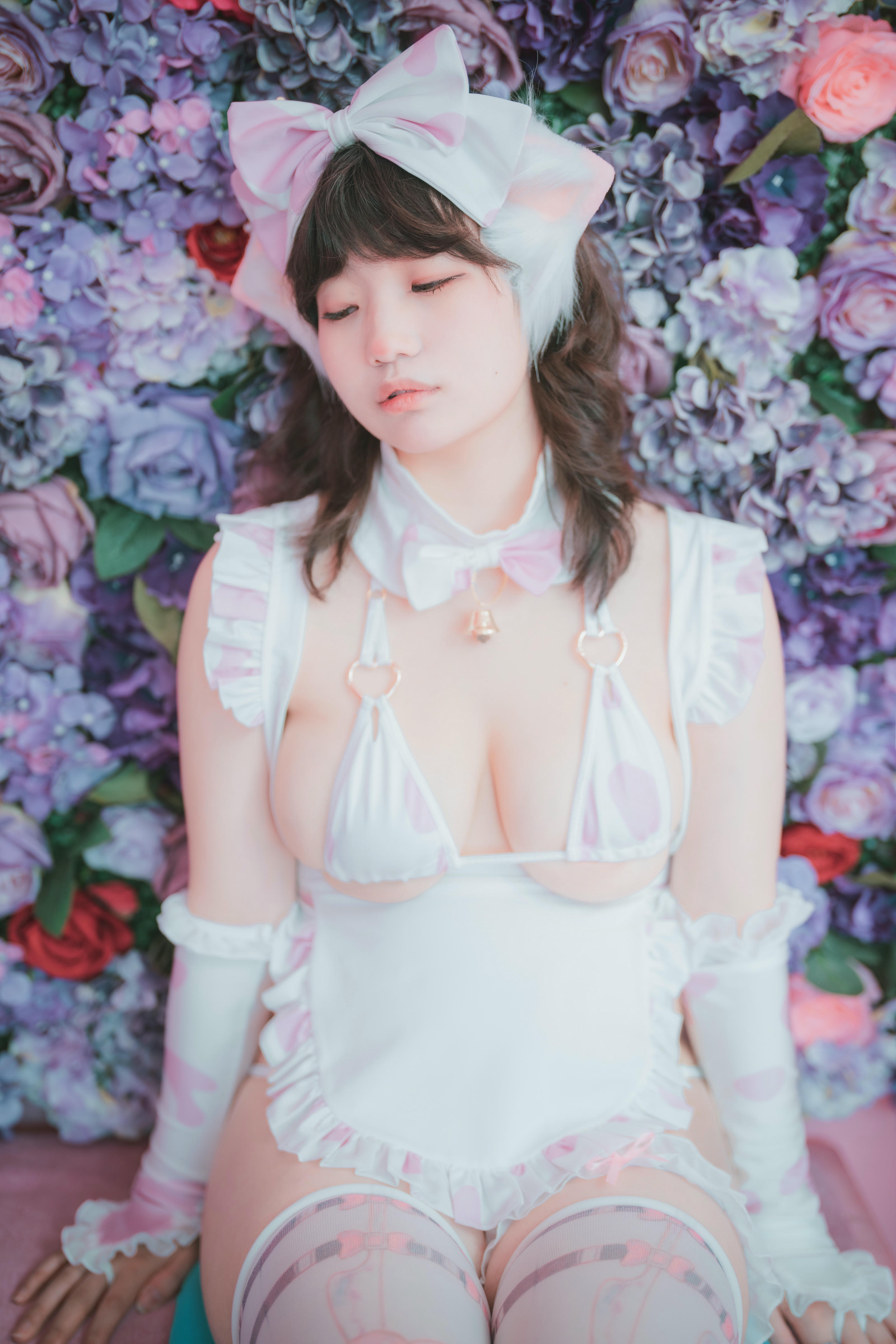 韩国美女-DJAWA Photo Vol.0228 - Mimmi (밈미) - Cream Cow Milk [106P 1.54GB]_第5集