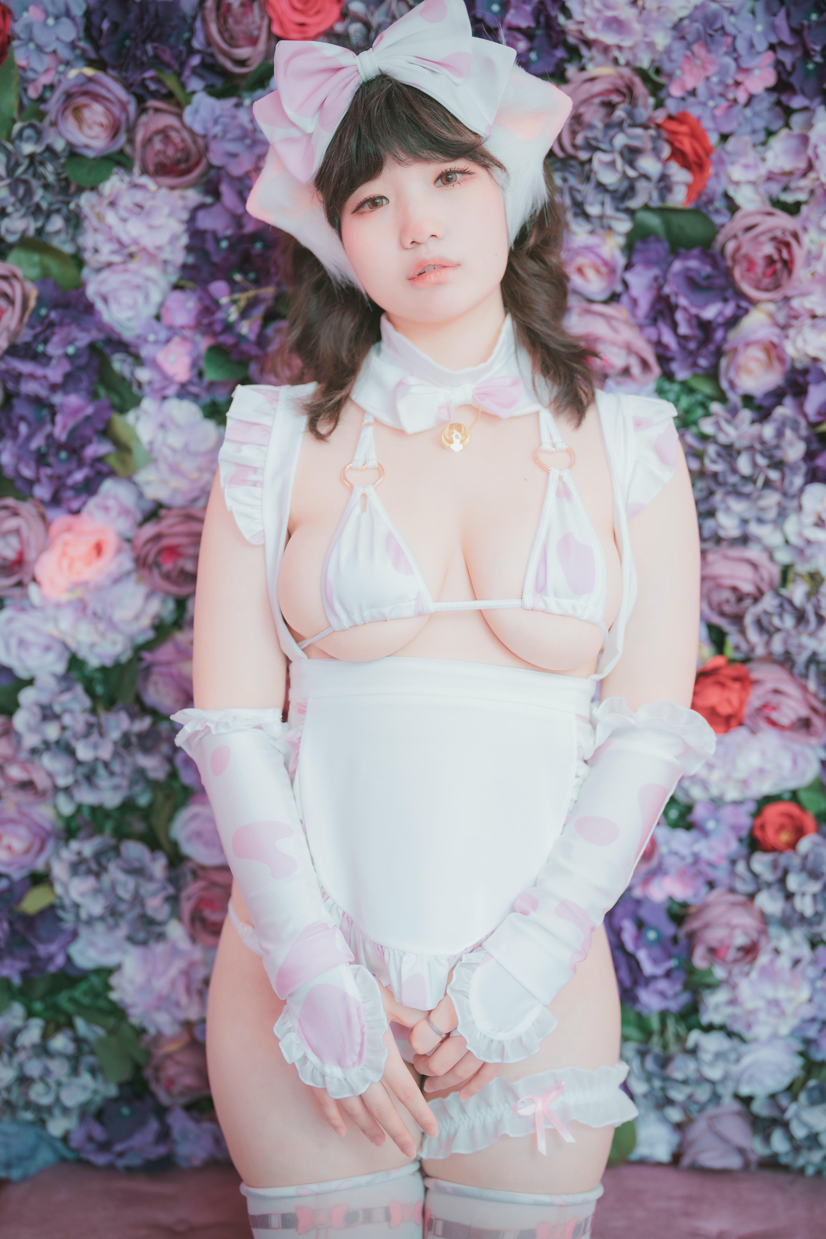 韩国美女-DJAWA Photo Vol.0228 - Mimmi (밈미) - Cream Cow Milk [106P 1.54GB]_第5集