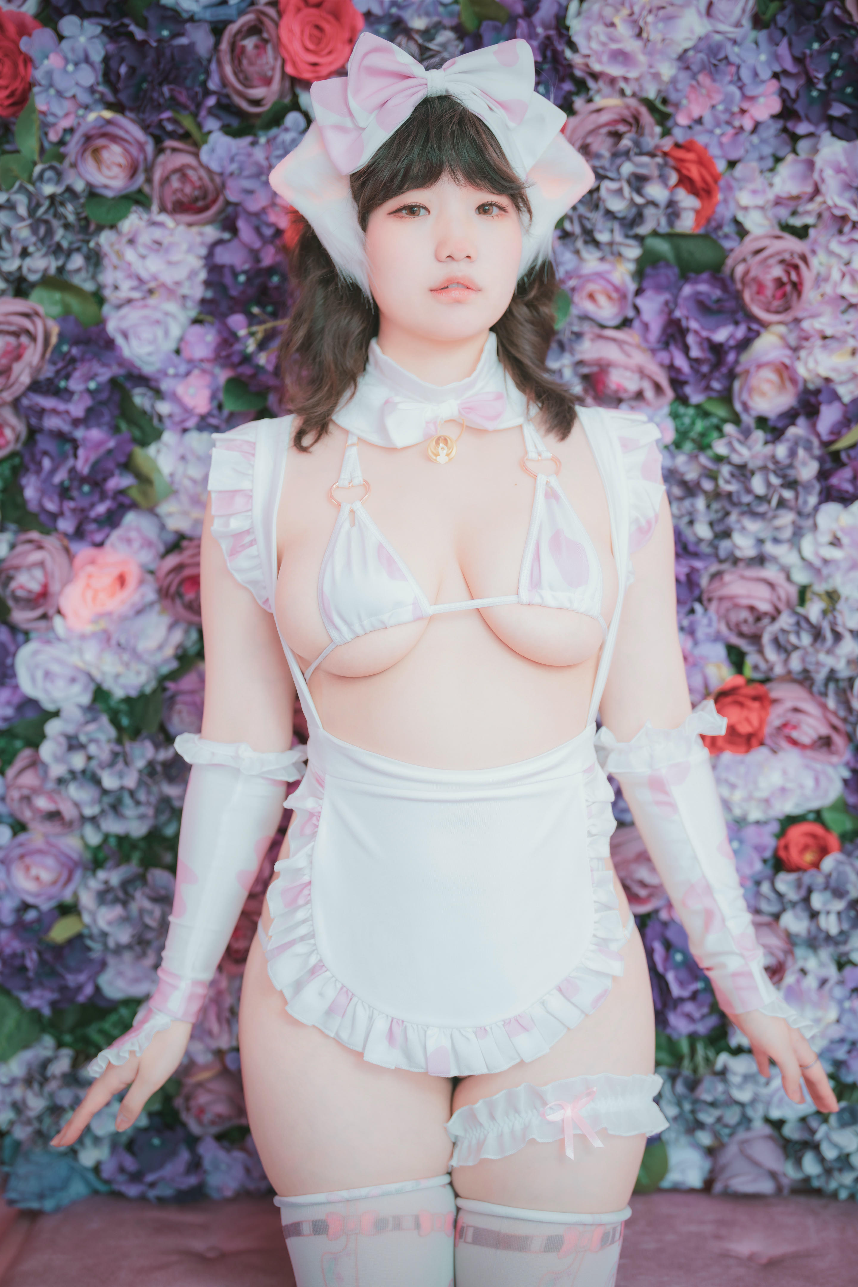 韩国美女-DJAWA Photo Vol.0228 - Mimmi (밈미) - Cream Cow Milk [106P 1.54GB]_第5集