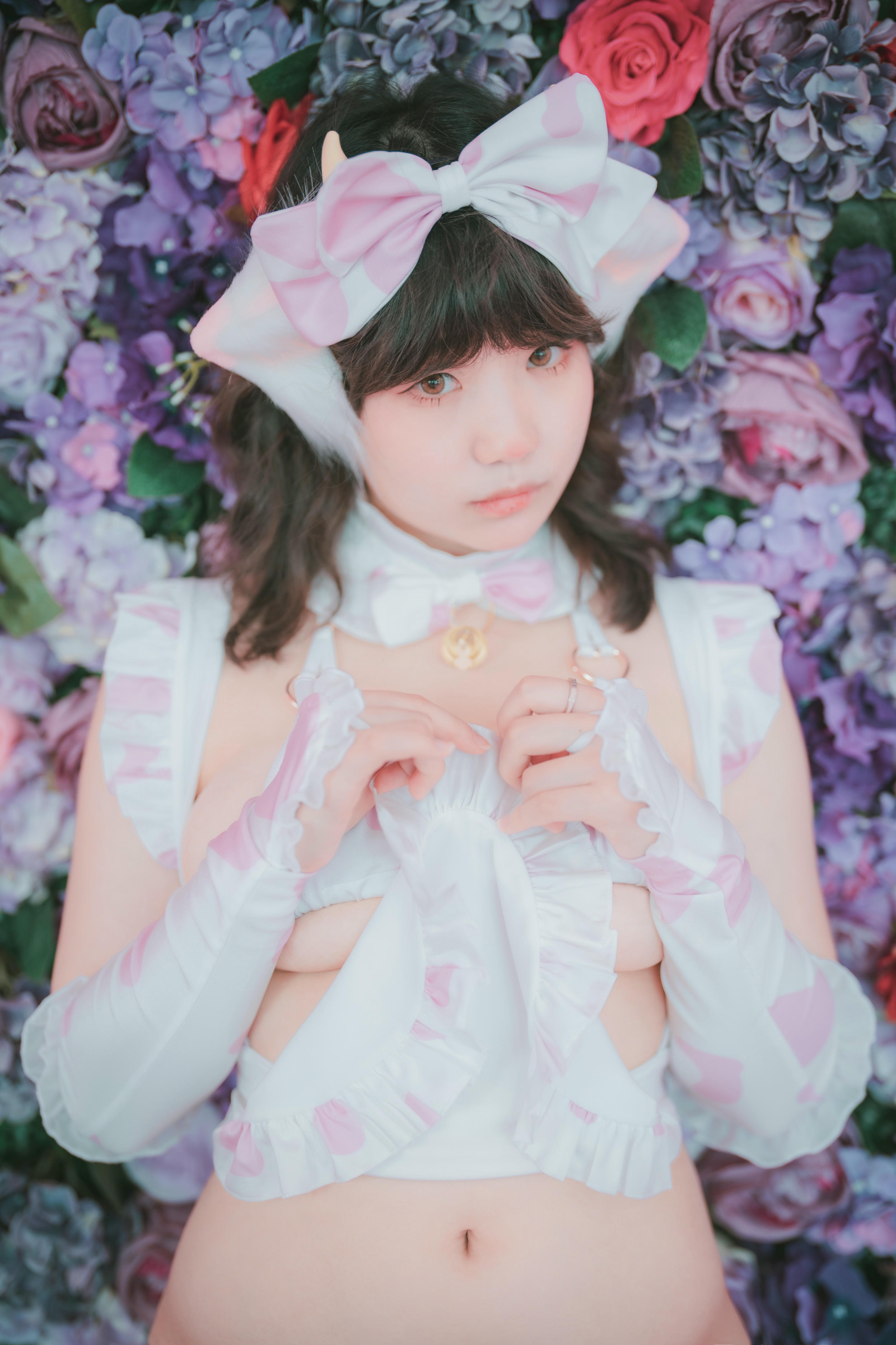 韩国美女-DJAWA Photo Vol.0228 - Mimmi (밈미) - Cream Cow Milk [106P 1.54GB]_第5集