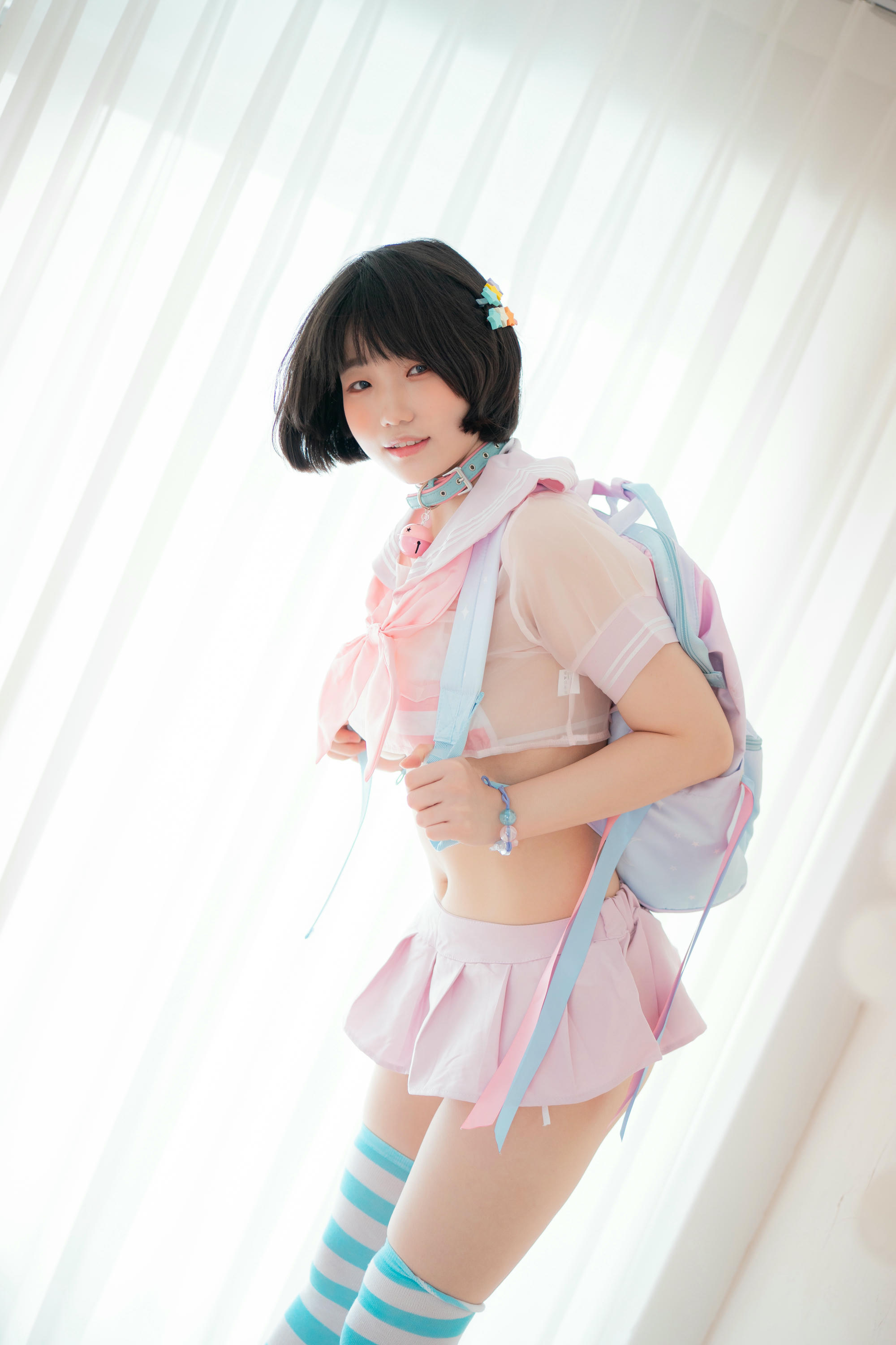 韩国美女-Mimmi NO.002 [CREAMSODA] Belt choker_第1集