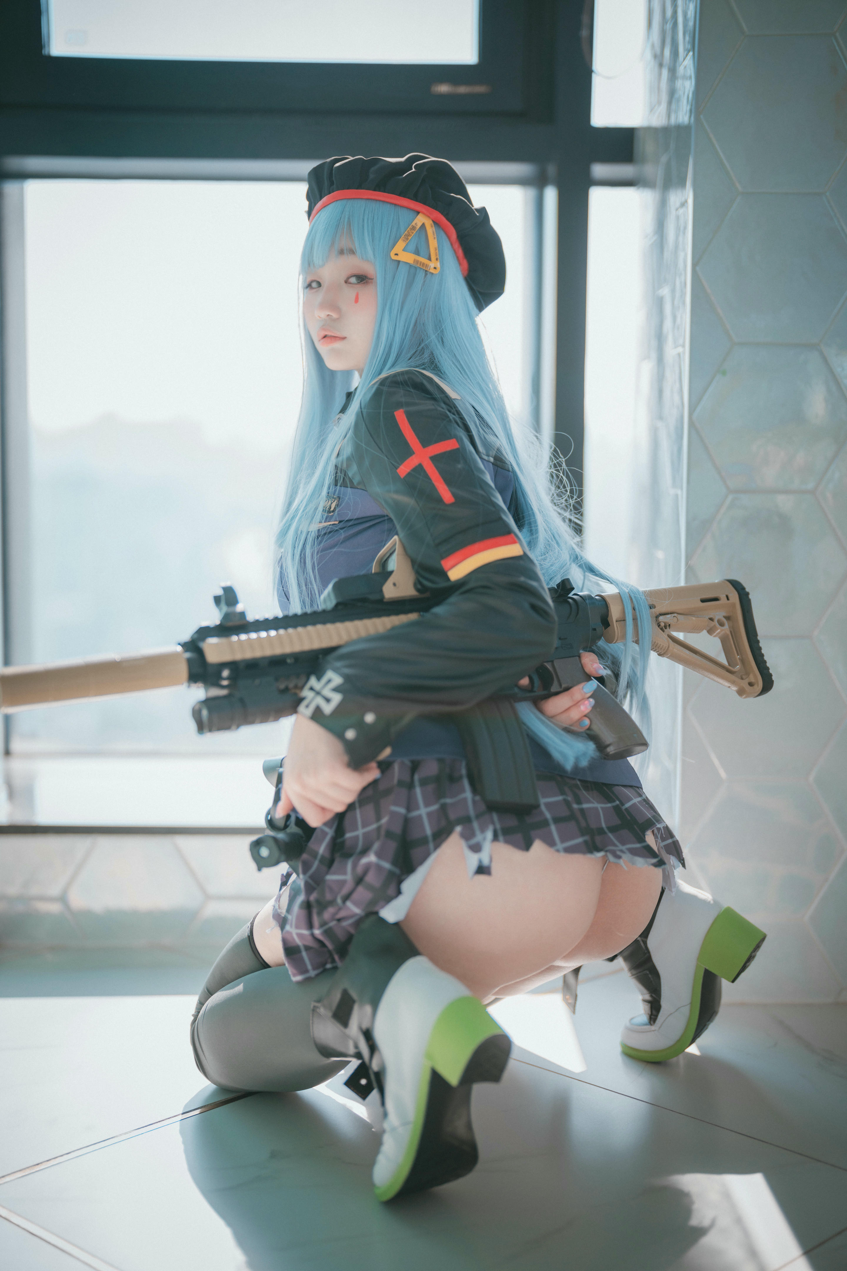 韩国美女-Mimmi NO.005 [DJAWA] Girls' Frontline HK416-Normal_第1集