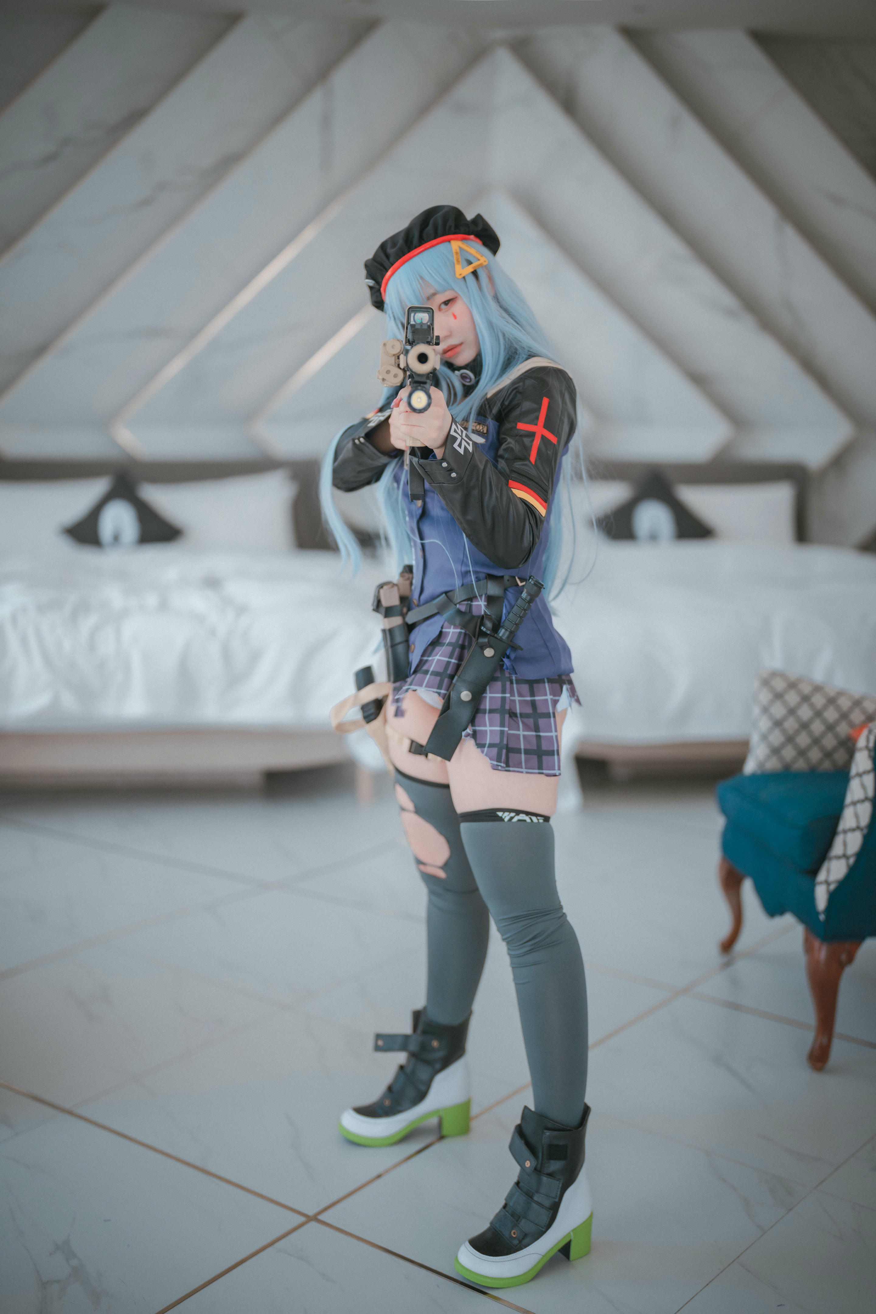 韩国美女-Mimmi NO.005 [DJAWA] Girls' Frontline HK416-Normal_第4集