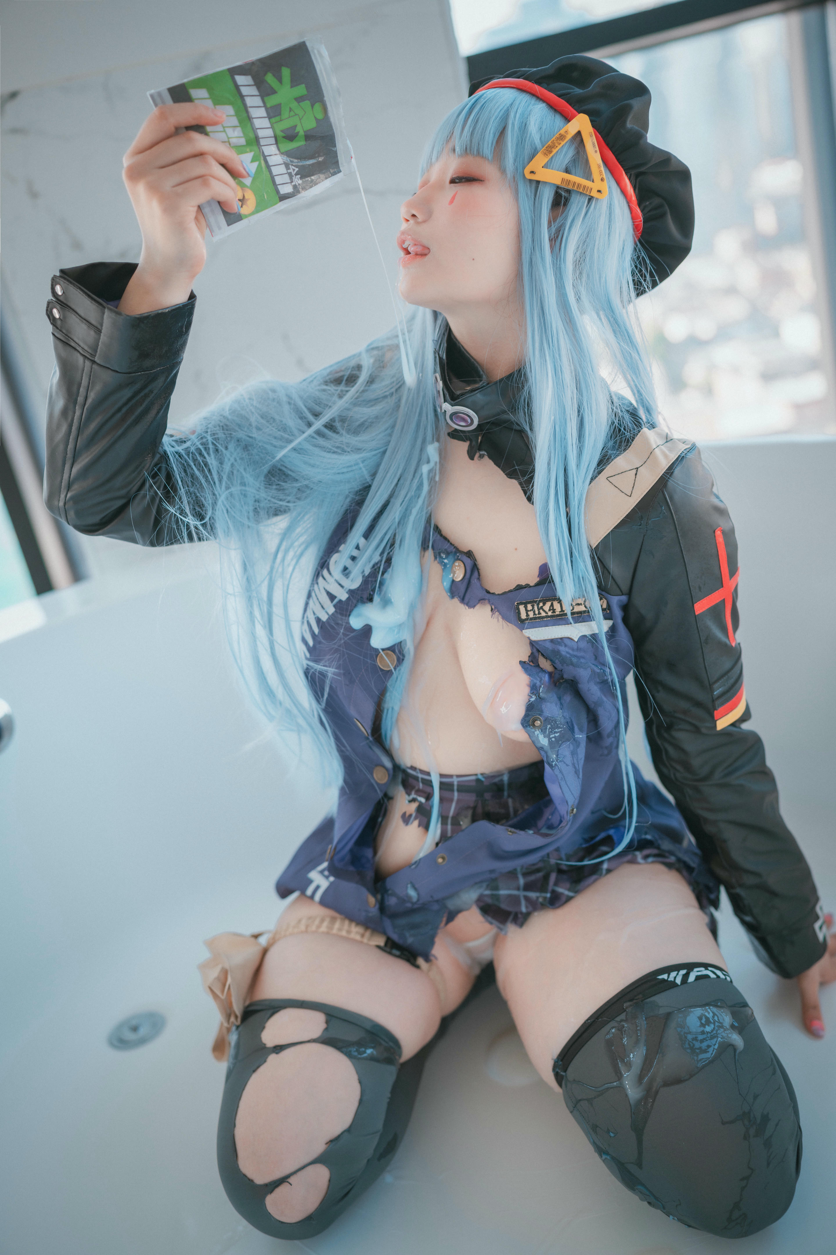 韩国美女-Mimmi NO.005 [DJAWA] Girls' Frontline HK416-Version-R_第1集
