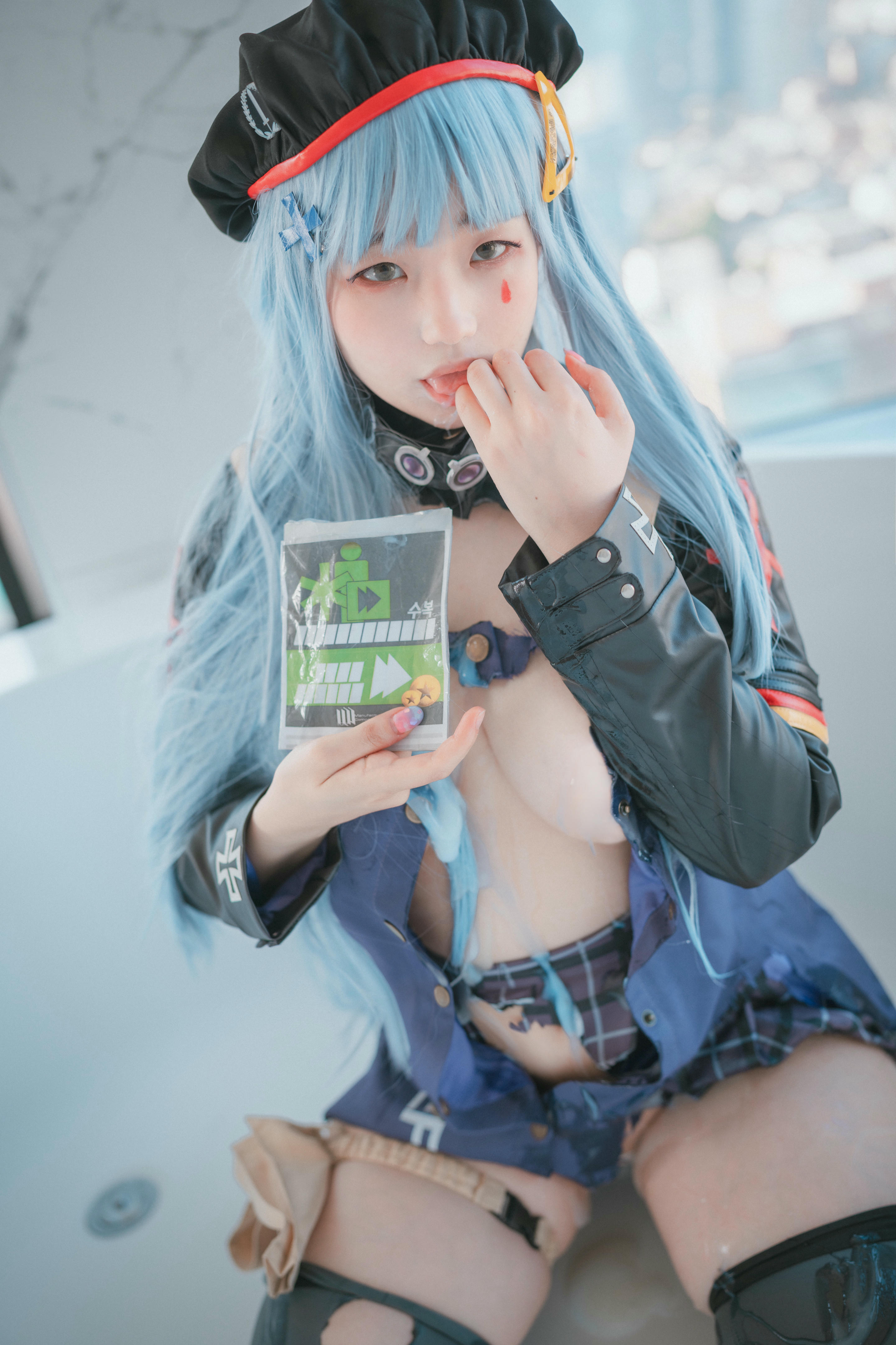 韩国美女-Mimmi NO.005 [DJAWA] Girls' Frontline HK416-Version-R_第1集