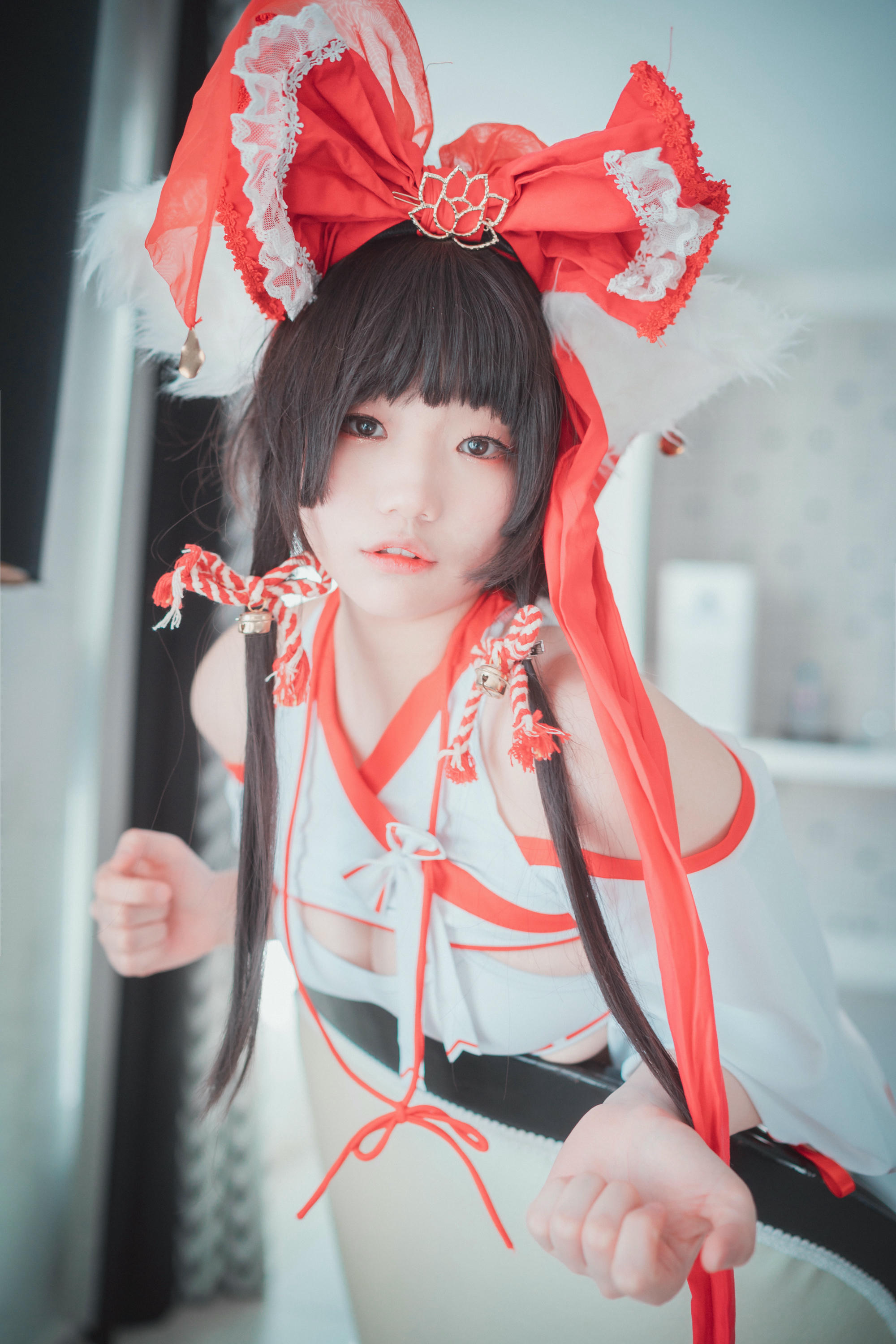 韩国美女-Mimmi NO.006 [DJAWA] Kitsune Miko (A ver)_第2集