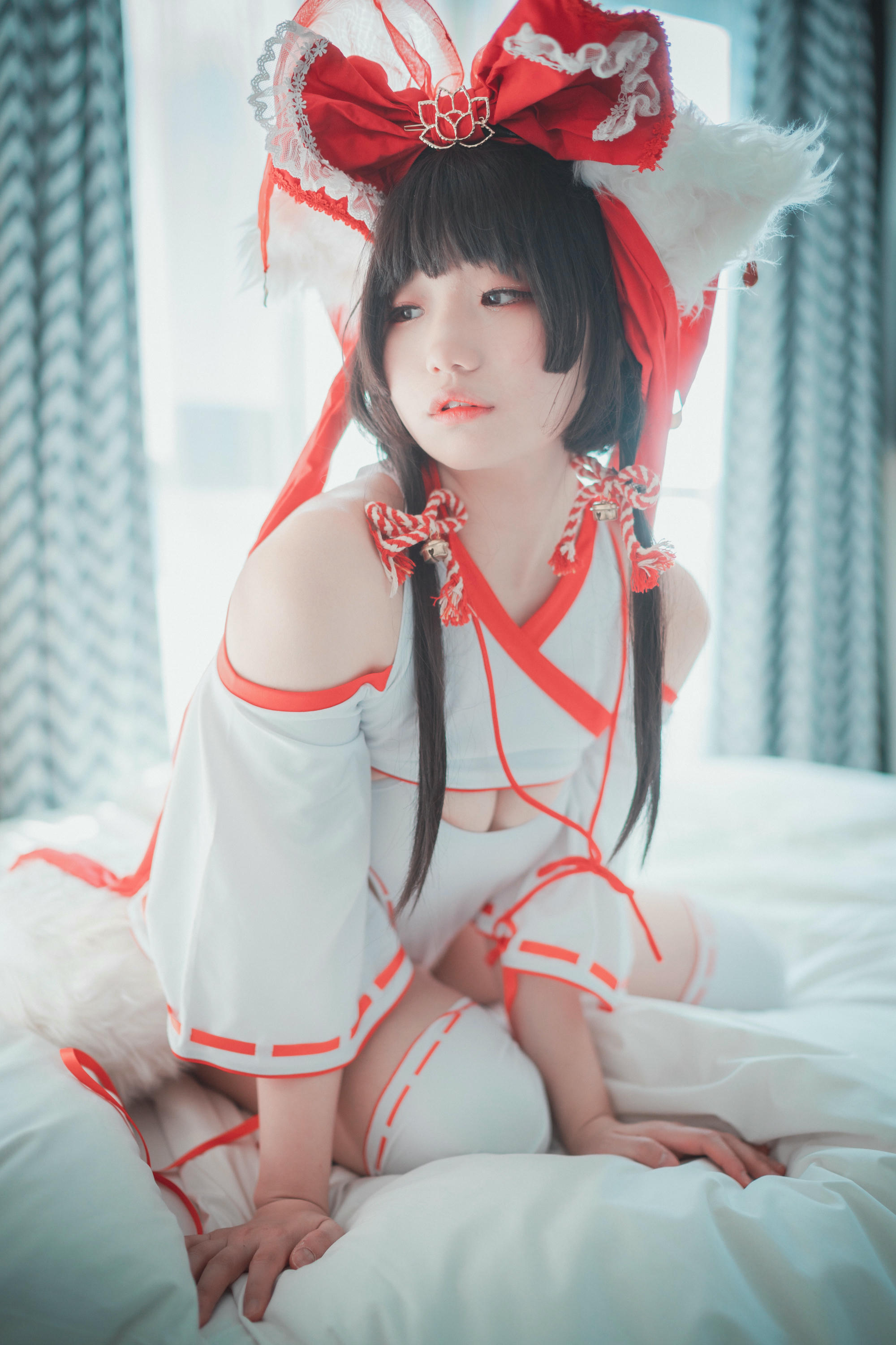韩国美女-Mimmi NO.006 [DJAWA] Kitsune Miko (A ver)_第3集