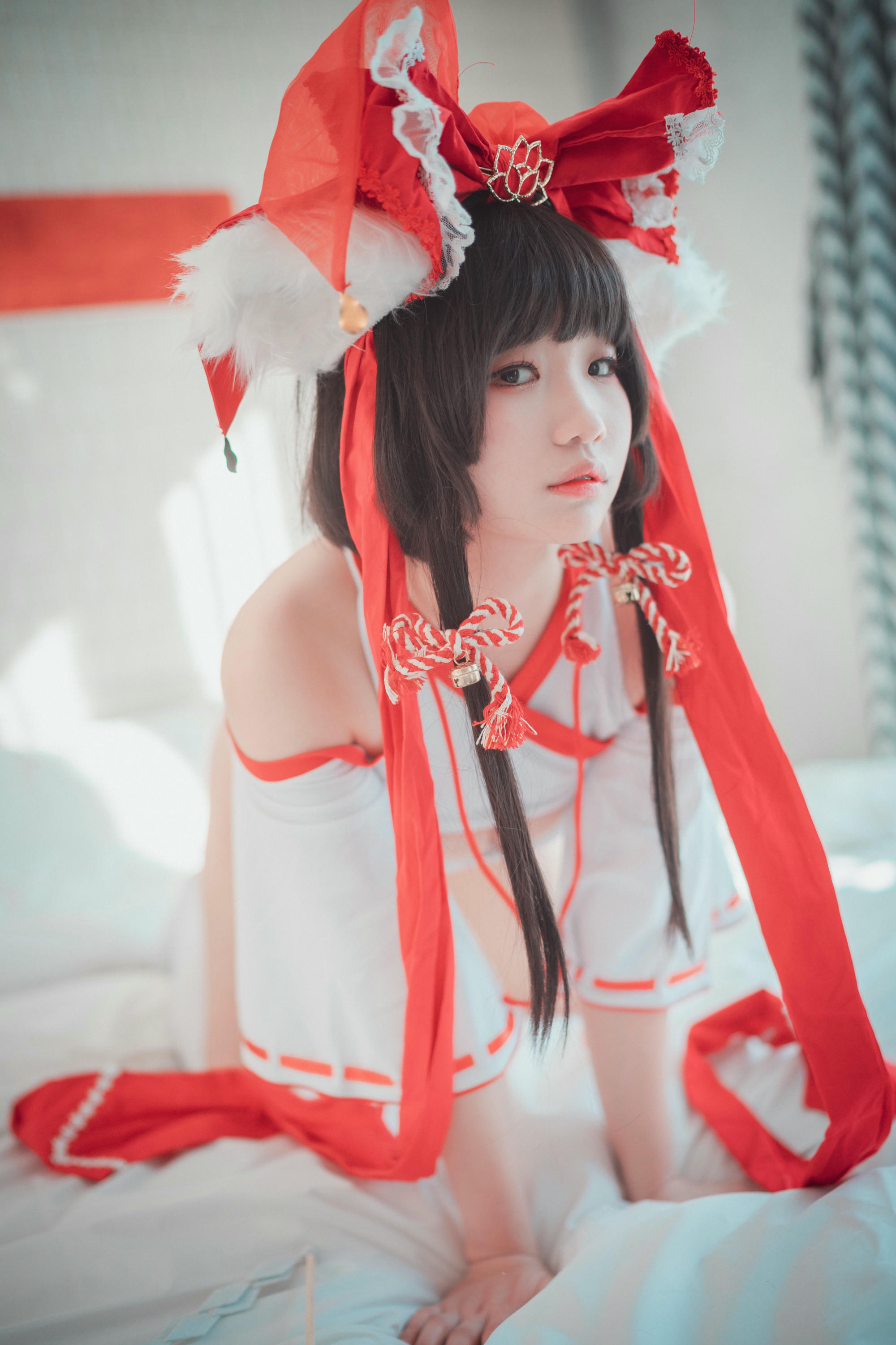 韩国美女-Mimmi NO.006 [DJAWA] Kitsune Miko (A ver)_第3集
