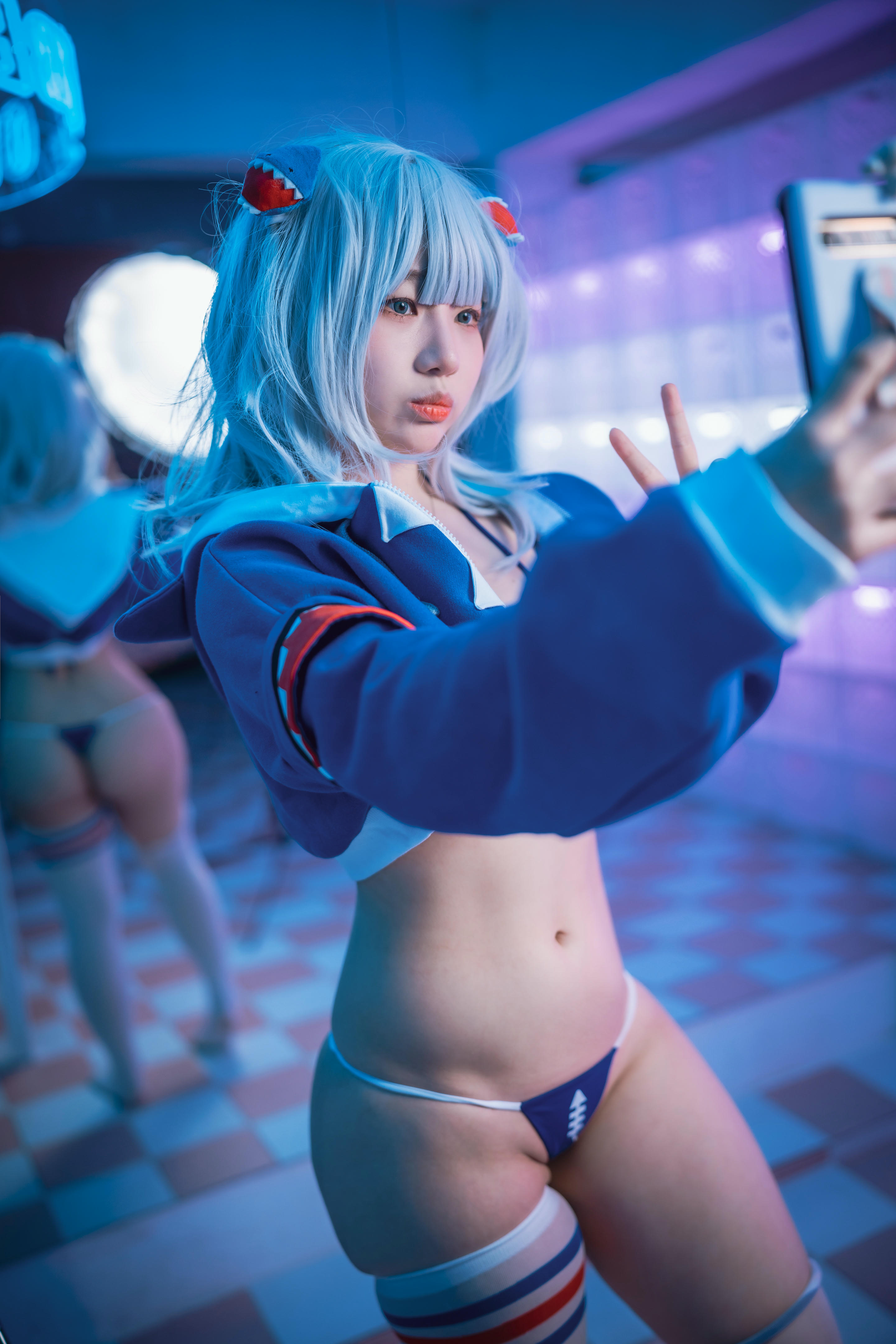 韩国美女-Mimmi NO.028 DJAWA Photo Your Fishe Gawr Gura [119P／2.64GB]_第6集