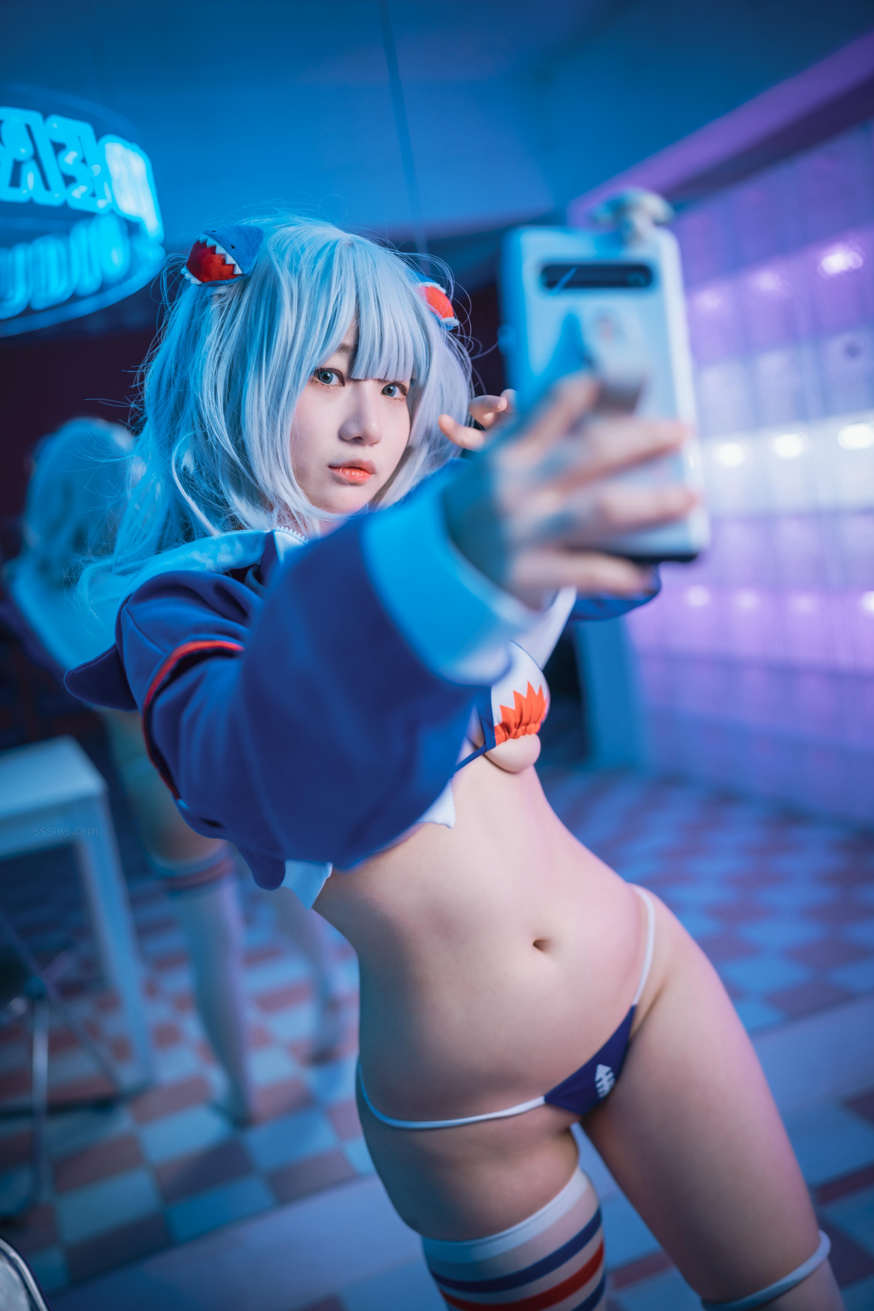韩国美女-Mimmi NO.028 DJAWA Photo Your Fishe Gawr Gura [119P／2.64GB]_第6集