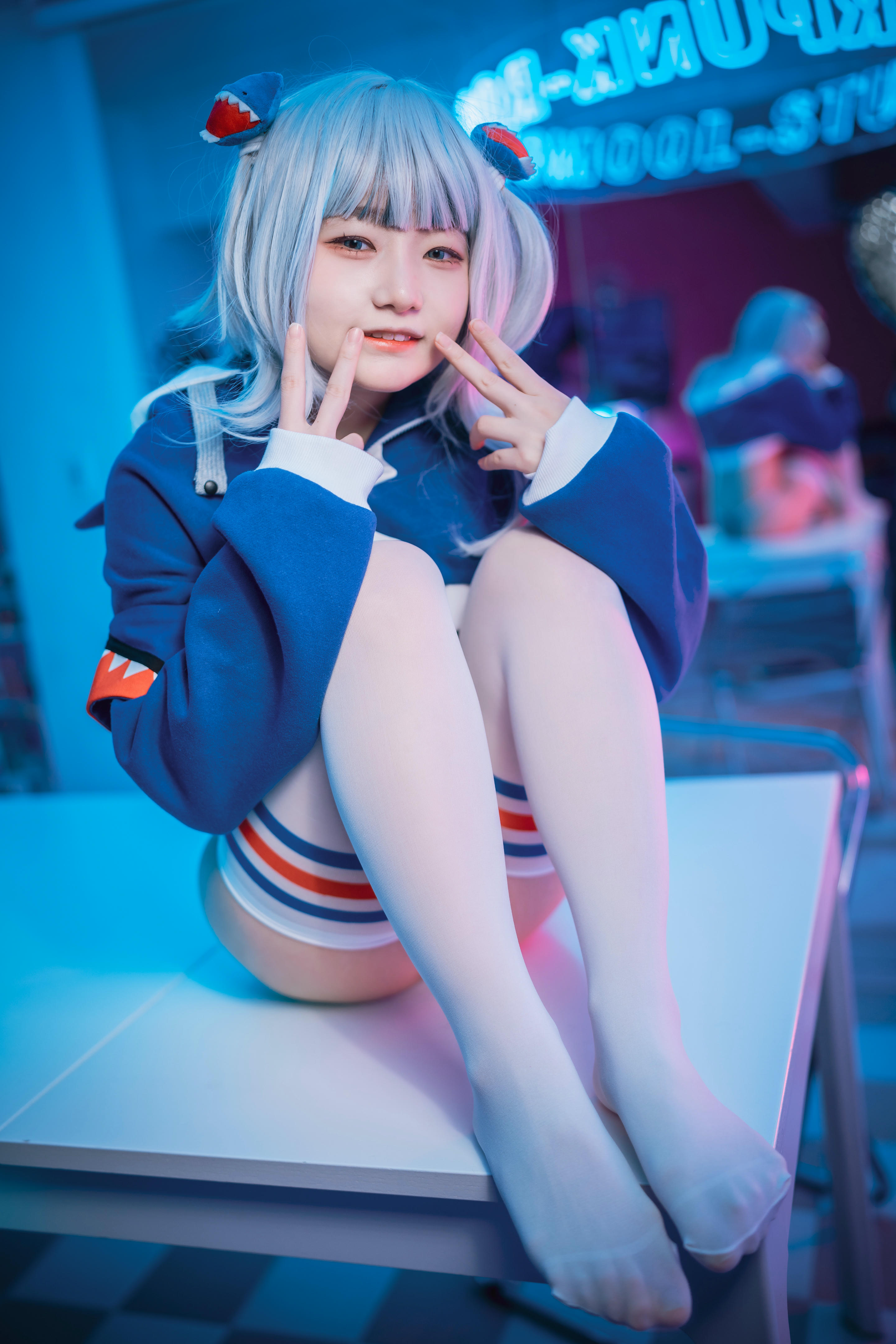韩国美女-Mimmi NO.028 DJAWA Photo Your Fishe Gawr Gura [119P／2.64GB]_第3集