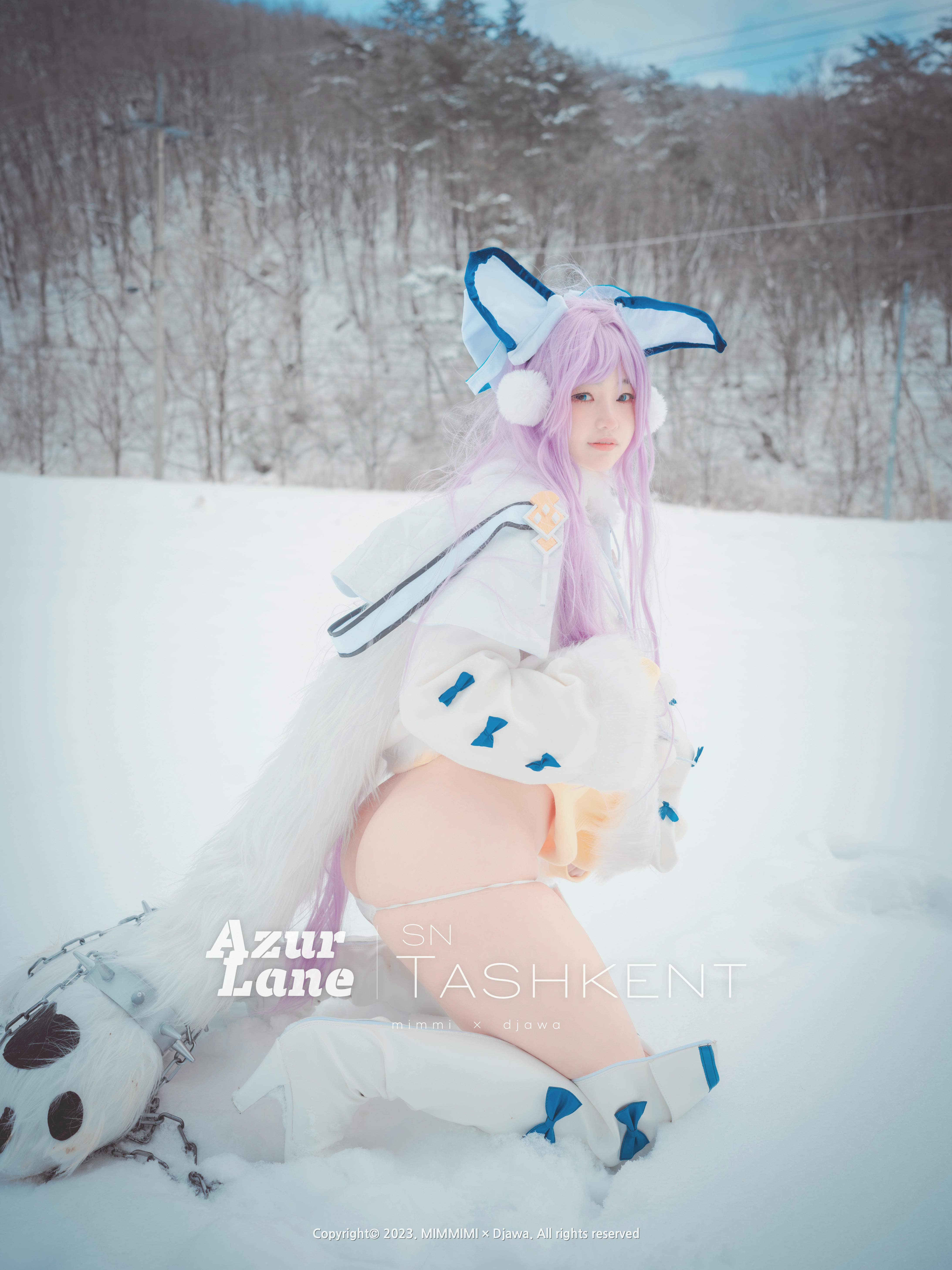 韩国美女-Mimmi NO.029 DJAWA Photo Azur Lane Tashkent [59P／1.41GB]_第1集