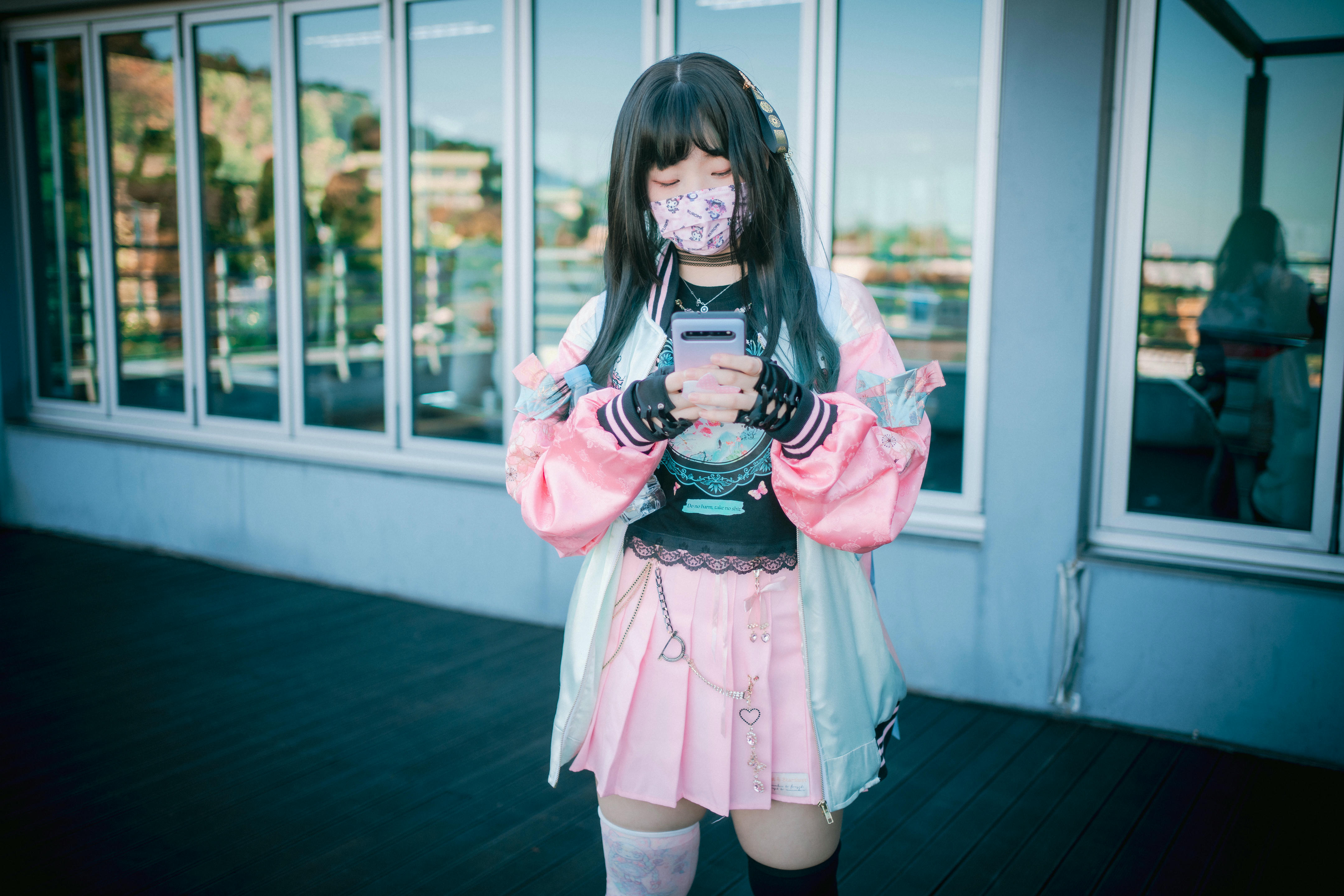 韩国美女-Mimmi NO.030 DJAWA Photo (밈미) Sukajan Gal [177P／389GB]_第1集