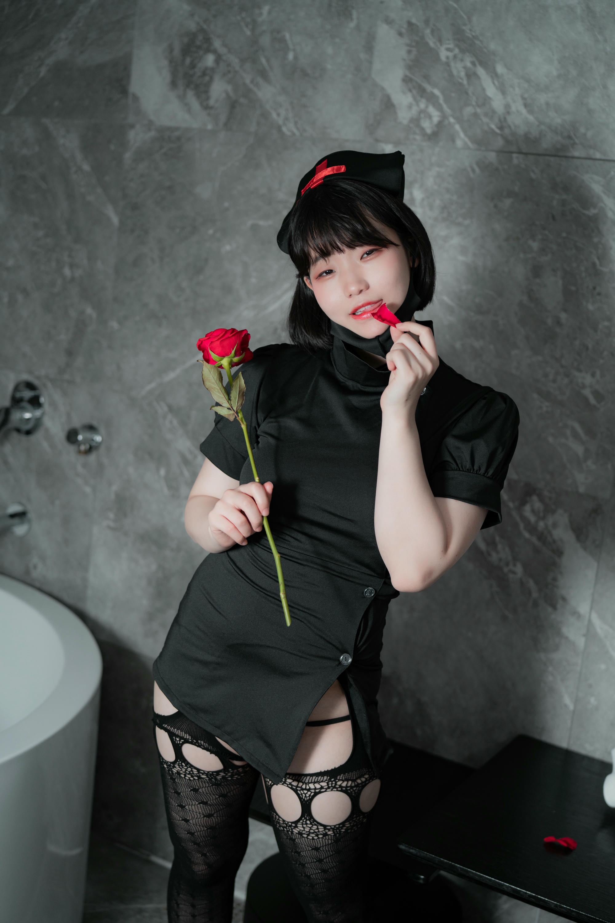韩国美女-Mimmi NO.034 CreamSoda (밈미) Vol.4 Chic Nerd & Maness Nurse [63P 506MB]_第2集