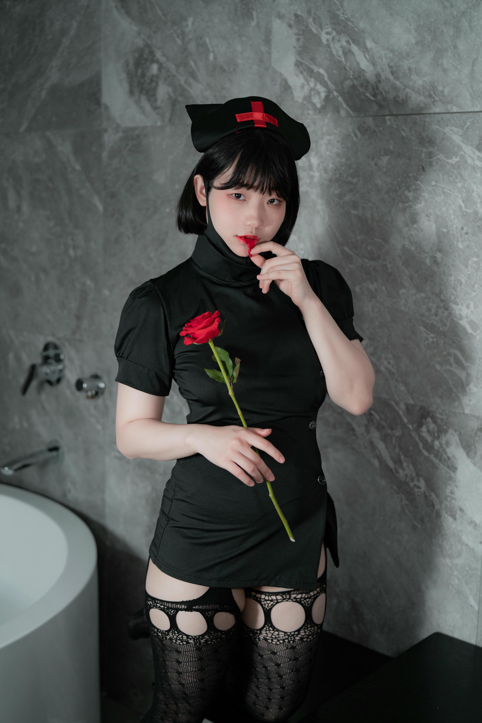 韩国美女-Mimmi NO.034 CreamSoda (밈미) Vol.4 Chic Nerd & Maness Nurse [63P 506MB]_第2集