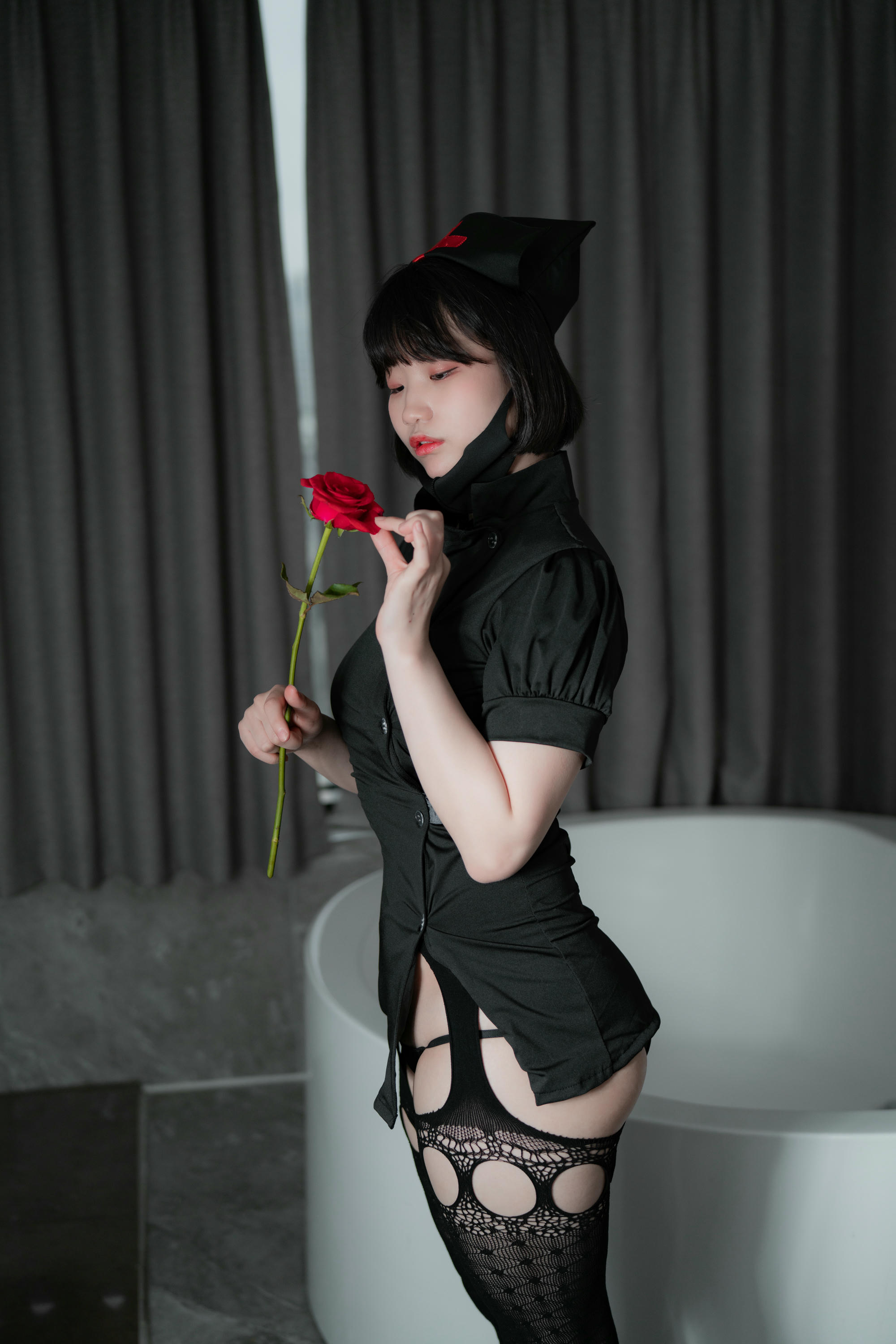 韩国美女-Mimmi NO.034 CreamSoda (밈미) Vol.4 Chic Nerd & Maness Nurse [63P 506MB]_第3集
