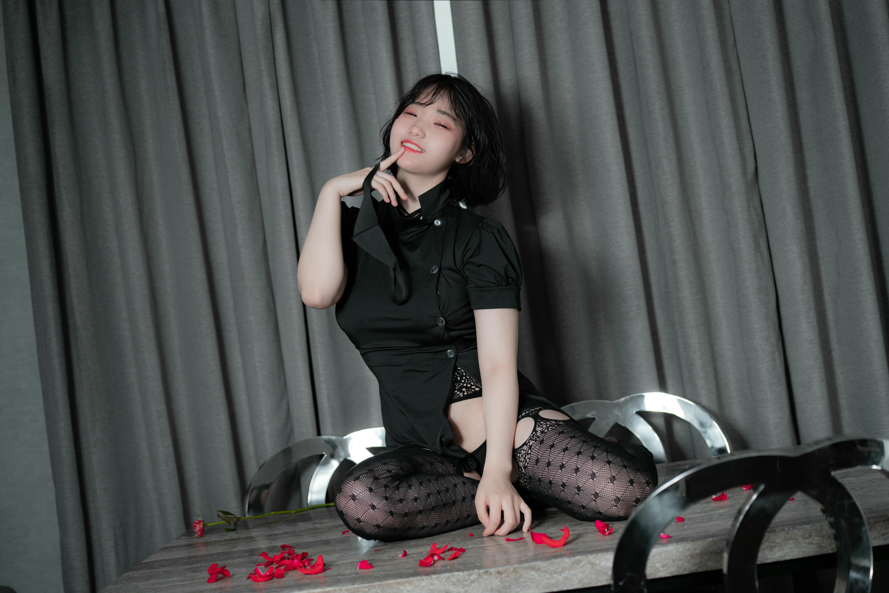 韩国美女-Mimmi NO.034 CreamSoda (밈미) Vol.4 Chic Nerd & Maness Nurse [63P 506MB]_第3集