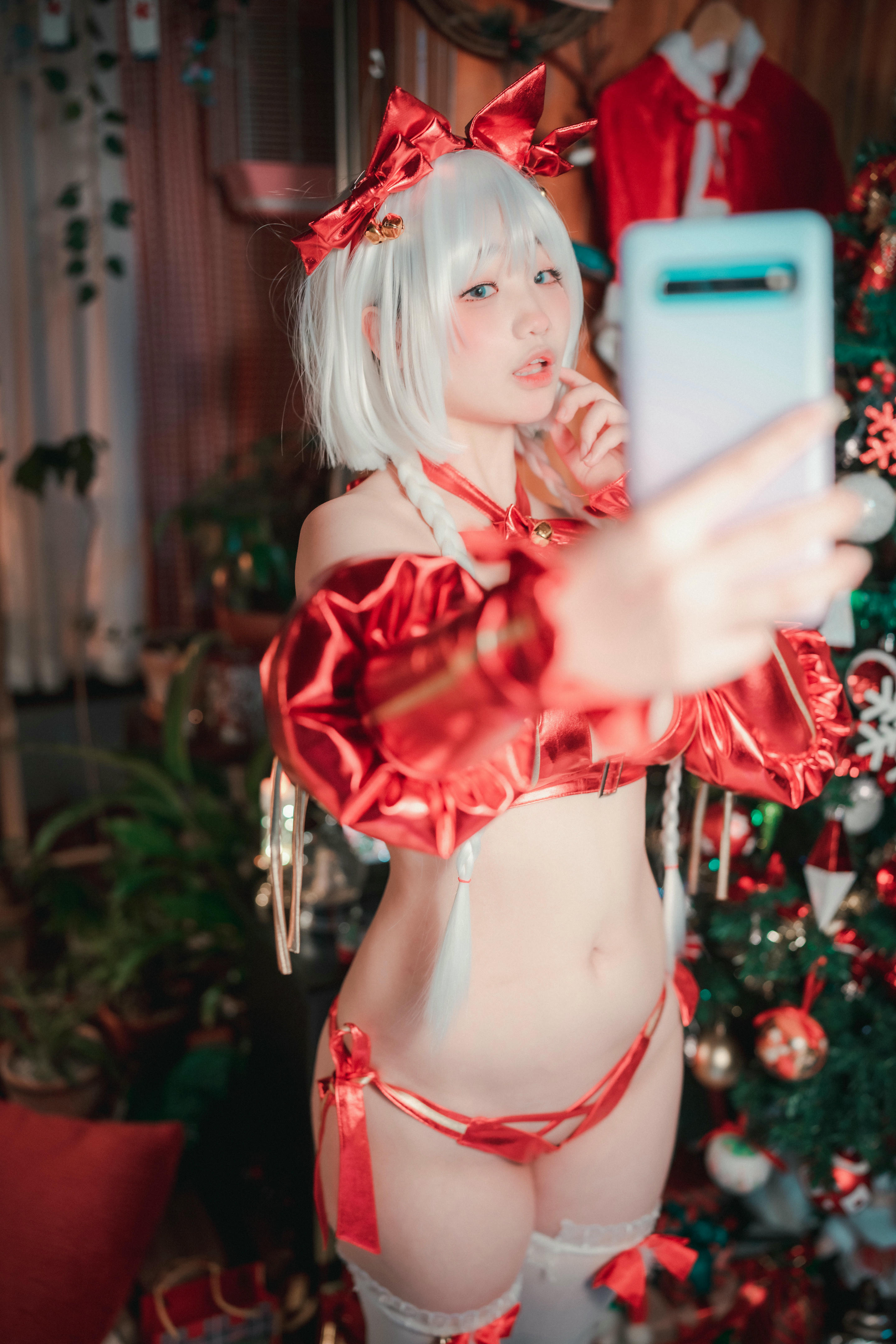 韩国美女-DJAWA Photo Vol.0186 - Mimmi (밈미) Christmas Special 2021[100P 2.3GB]-Normal_第4集