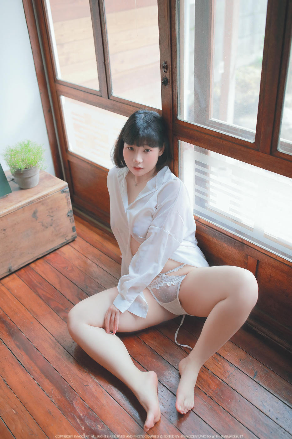 韩国美女-Mimmi NO.043 (밈미) x Innocent Part 2 [139P1V 718MB]_第7集
