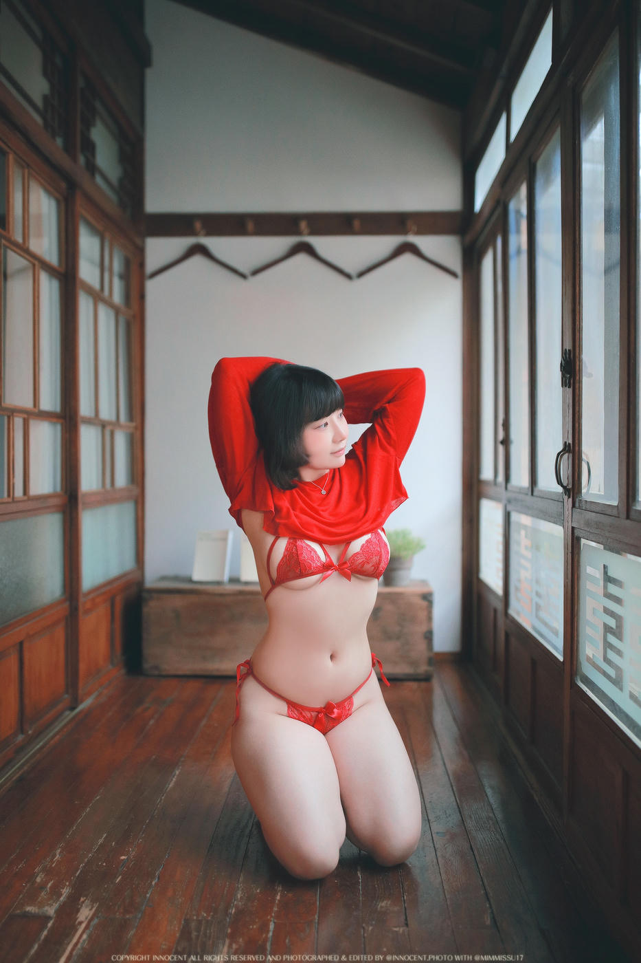 韩国美女-Mimmi NO.043 (밈미) x Innocent Part 2 [139P1V 718MB]_第5集
