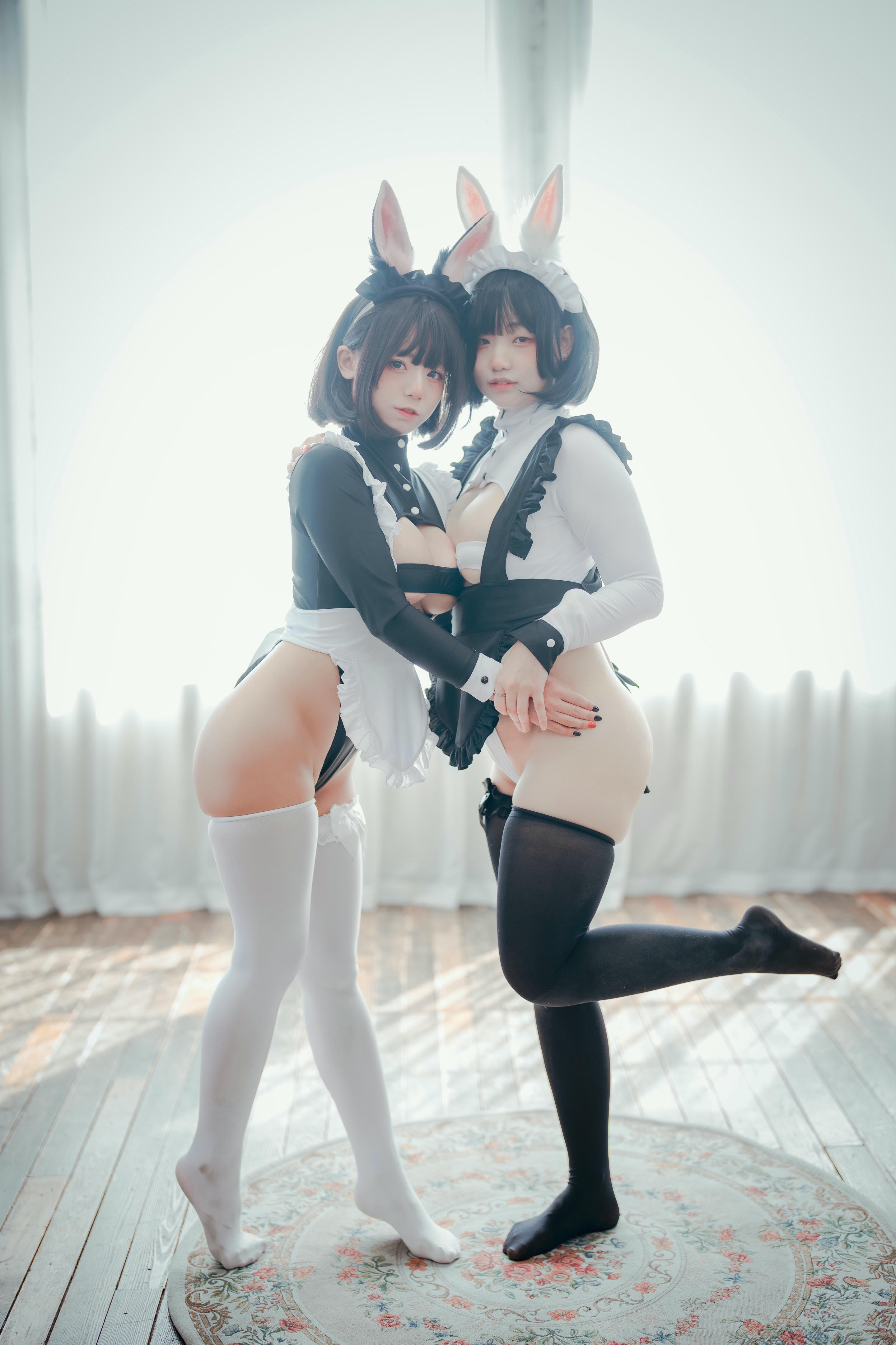 韩国美女-DJAWA Photo Vol.0200 - Maruemon (마루에몽) & Mimmi (밈미) - Maid Mansion W² [122P-2.12GB]-Normal_第3集