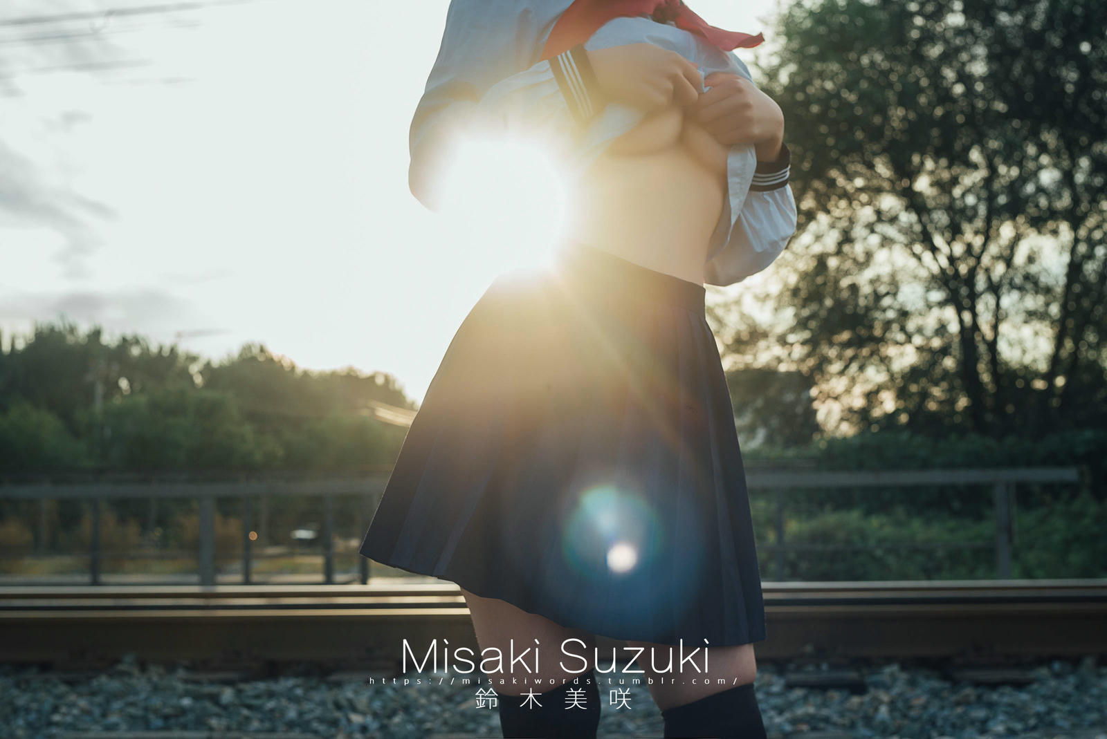 NO.266 铃木美咲(Misaki Suzuki) - 铁路制服 28P_第2集