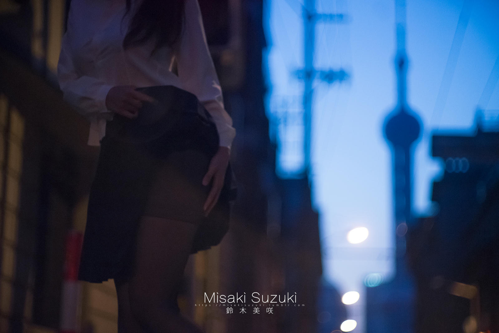 NO.268 铃木美咲(Misaki Suzuki) - 魔都休学旅行-露出！清晨十字路口的选择 21P+2V_第1集