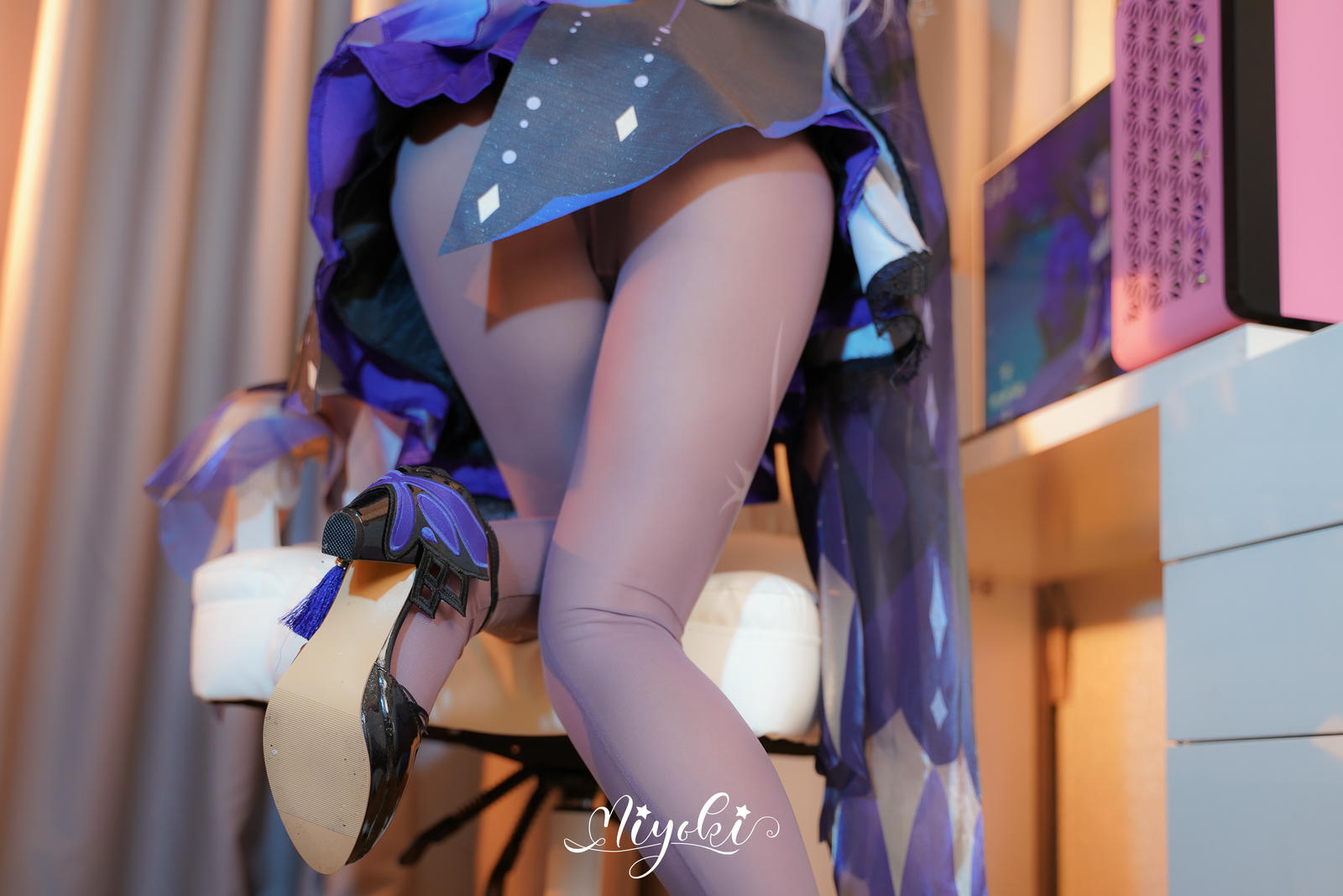 NO.281 铃木美咲(Misaki Suzuki) – 想成为你的偶像（刻晴霓裾翩跹篇） [25P1V 2.48GB]_第1集
