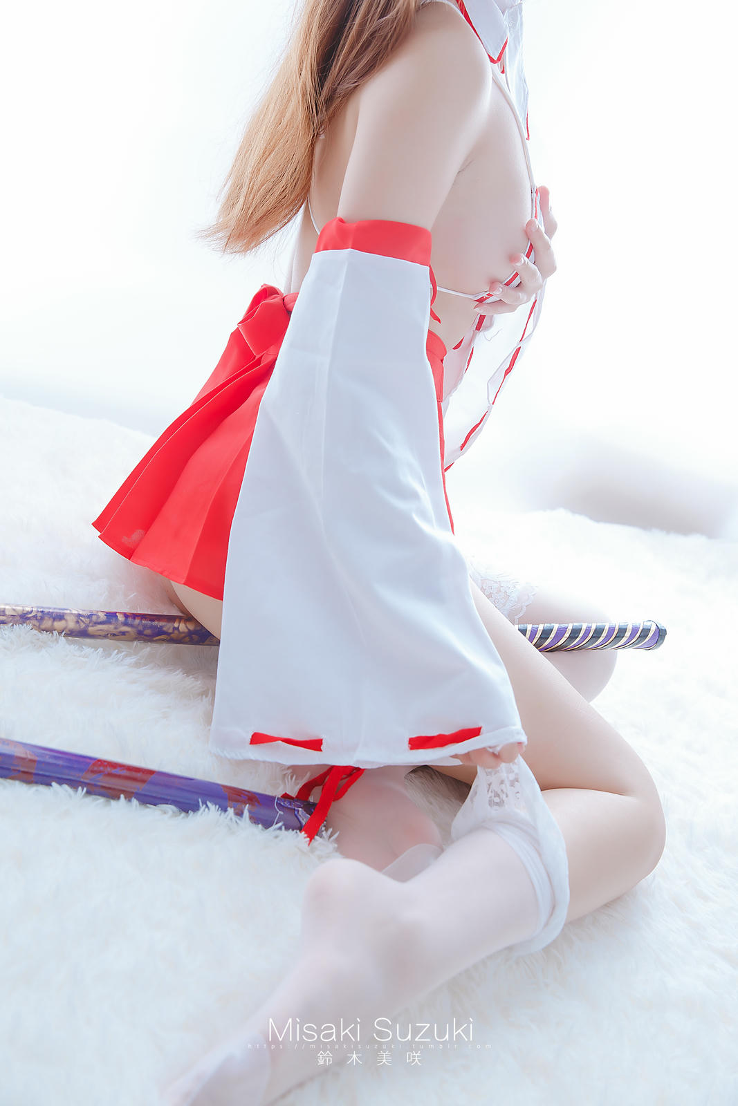 NO.143 铃木美咲(Misaki Suzuki) - 初心巫女 33p+1v_第1集
