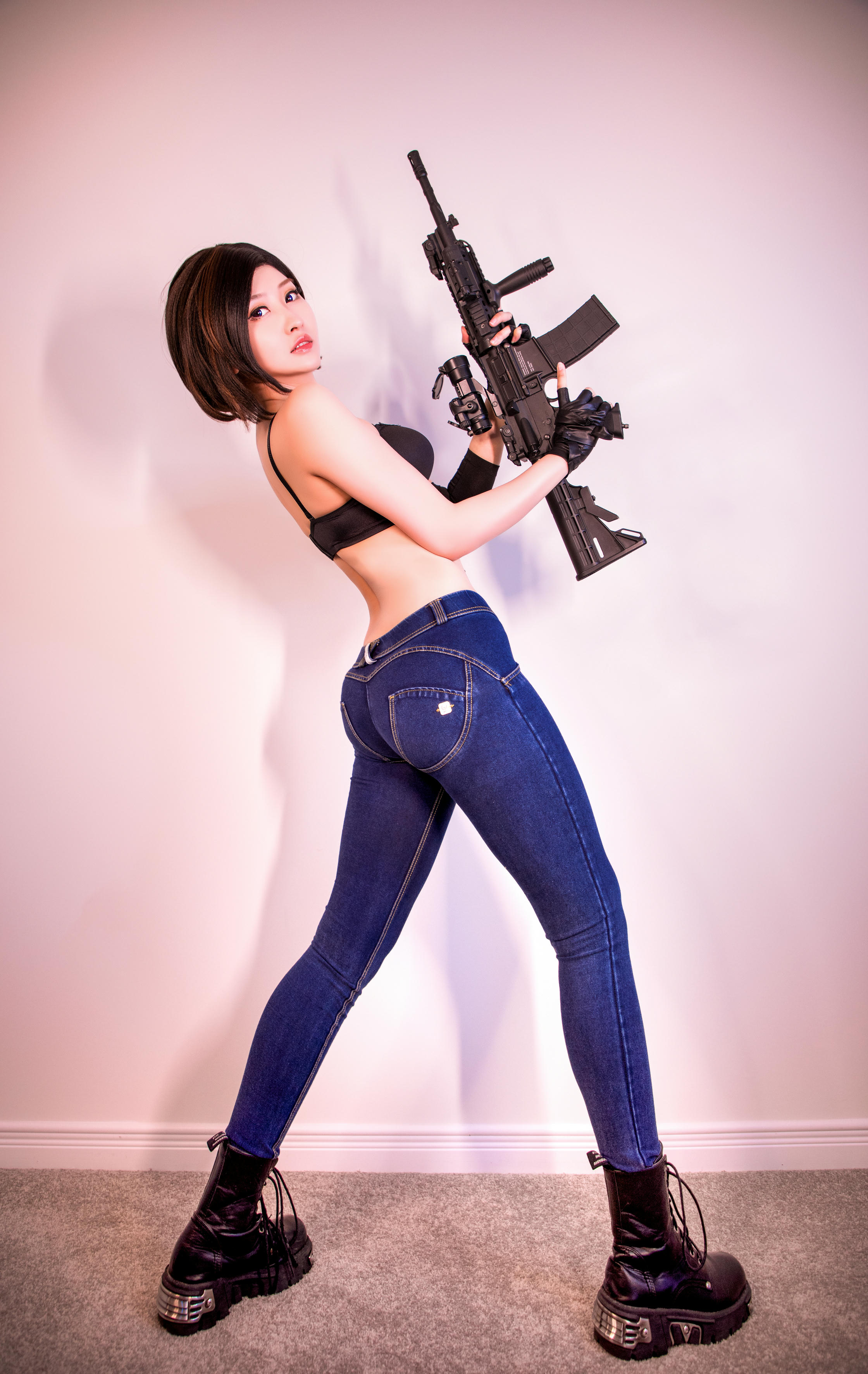 小暖 Jess-Miss WarmJ NO.007 all booty + foot-booty10 vid1_第1集