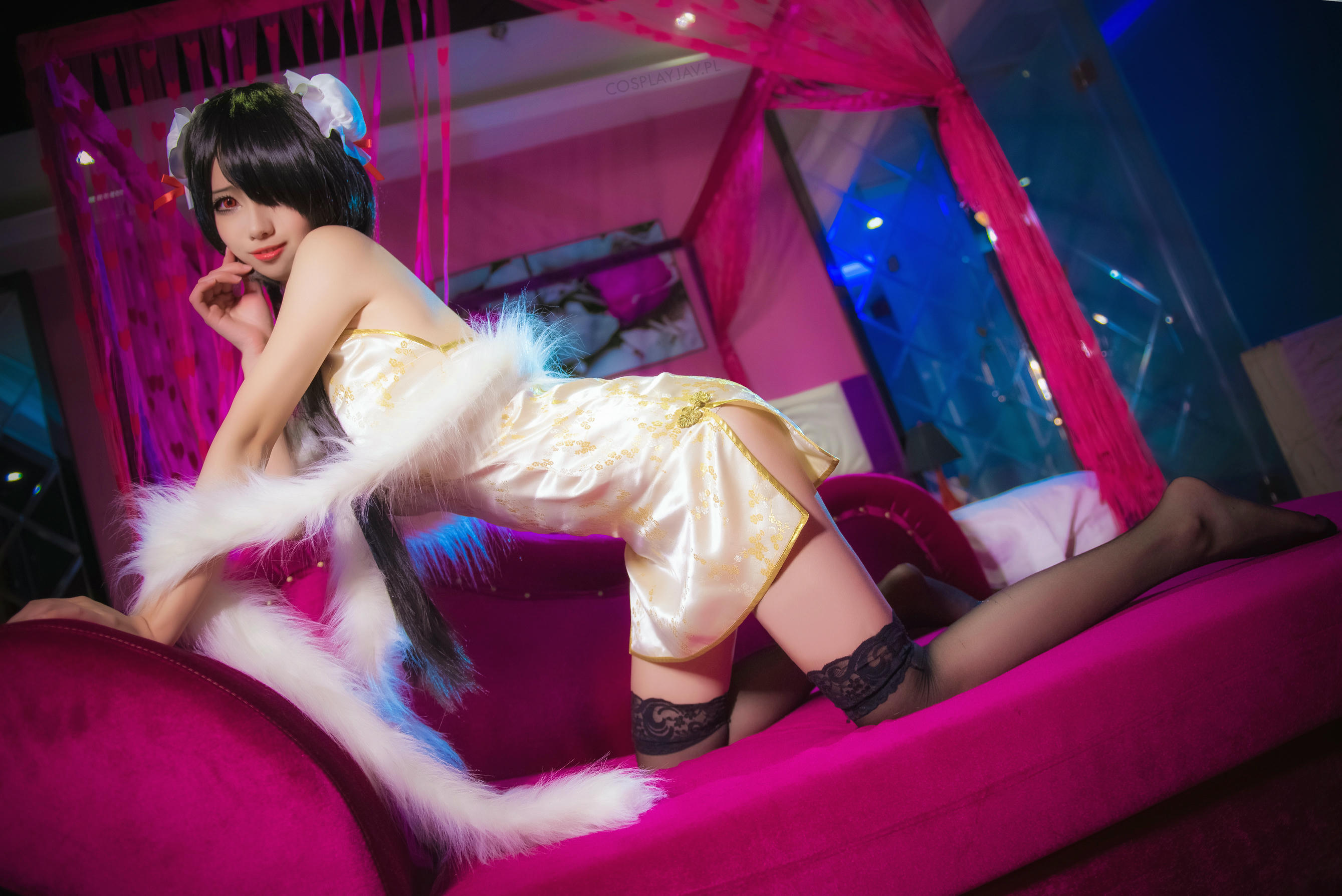 南桃Momoko NO.073-(维池i ) 约会大作战——狂三同人旗袍_第1集