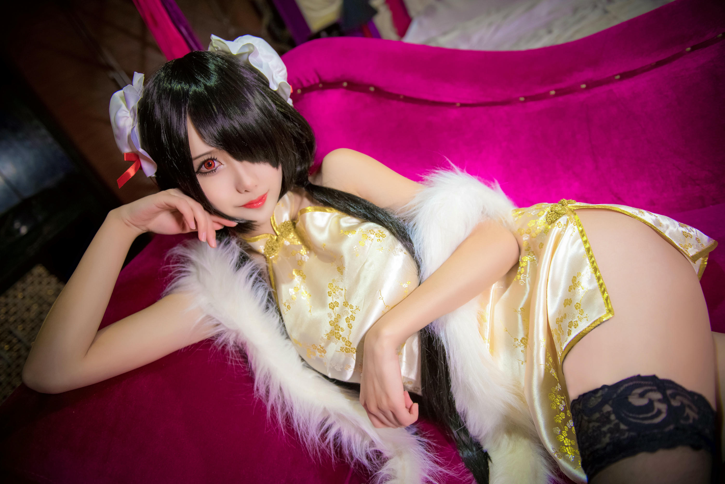 南桃Momoko NO.073-(维池i ) 约会大作战——狂三同人旗袍_第1集