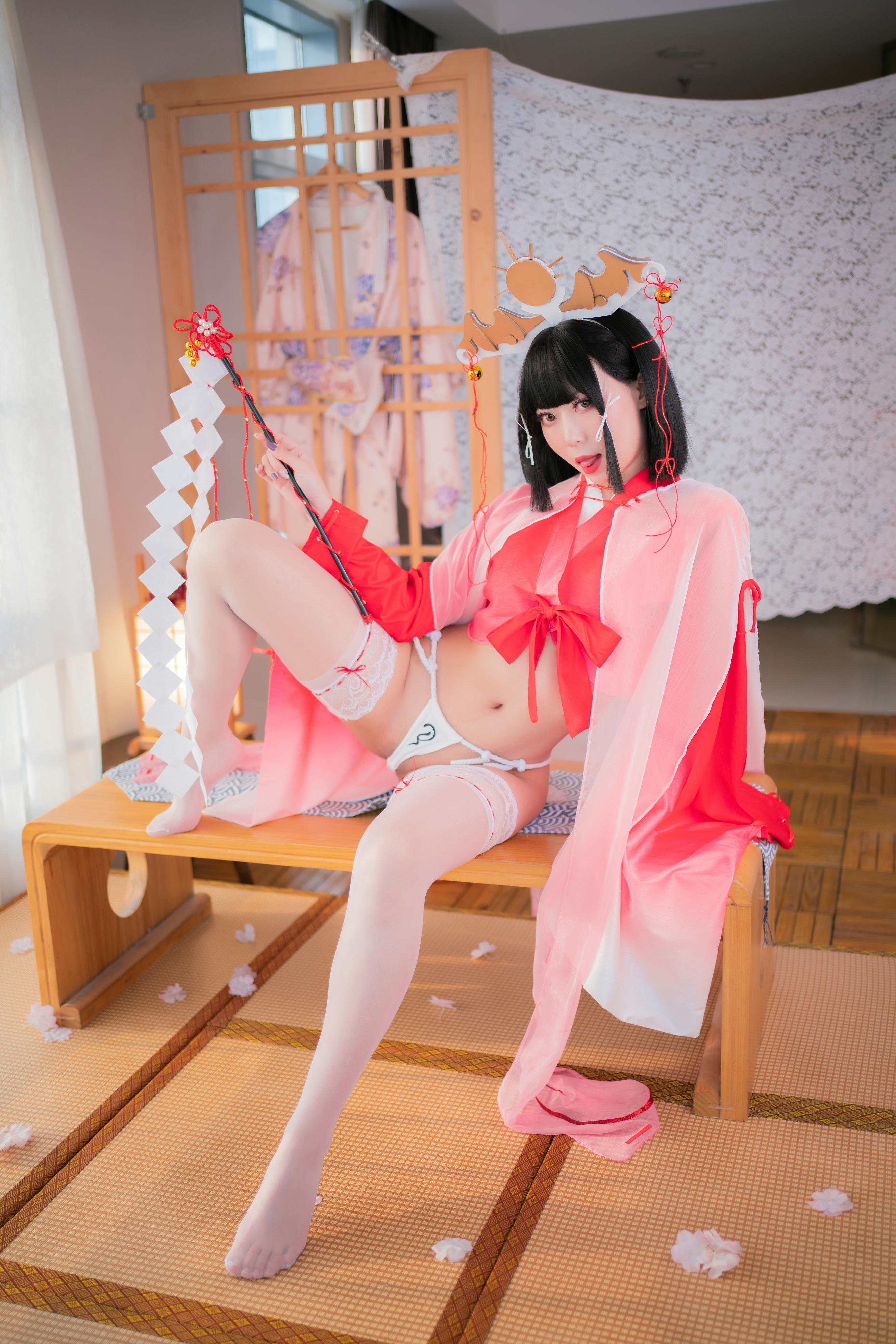 Money冷冷 NO.021 辉夜巫女 [127P1V 2.04GB]_第3集