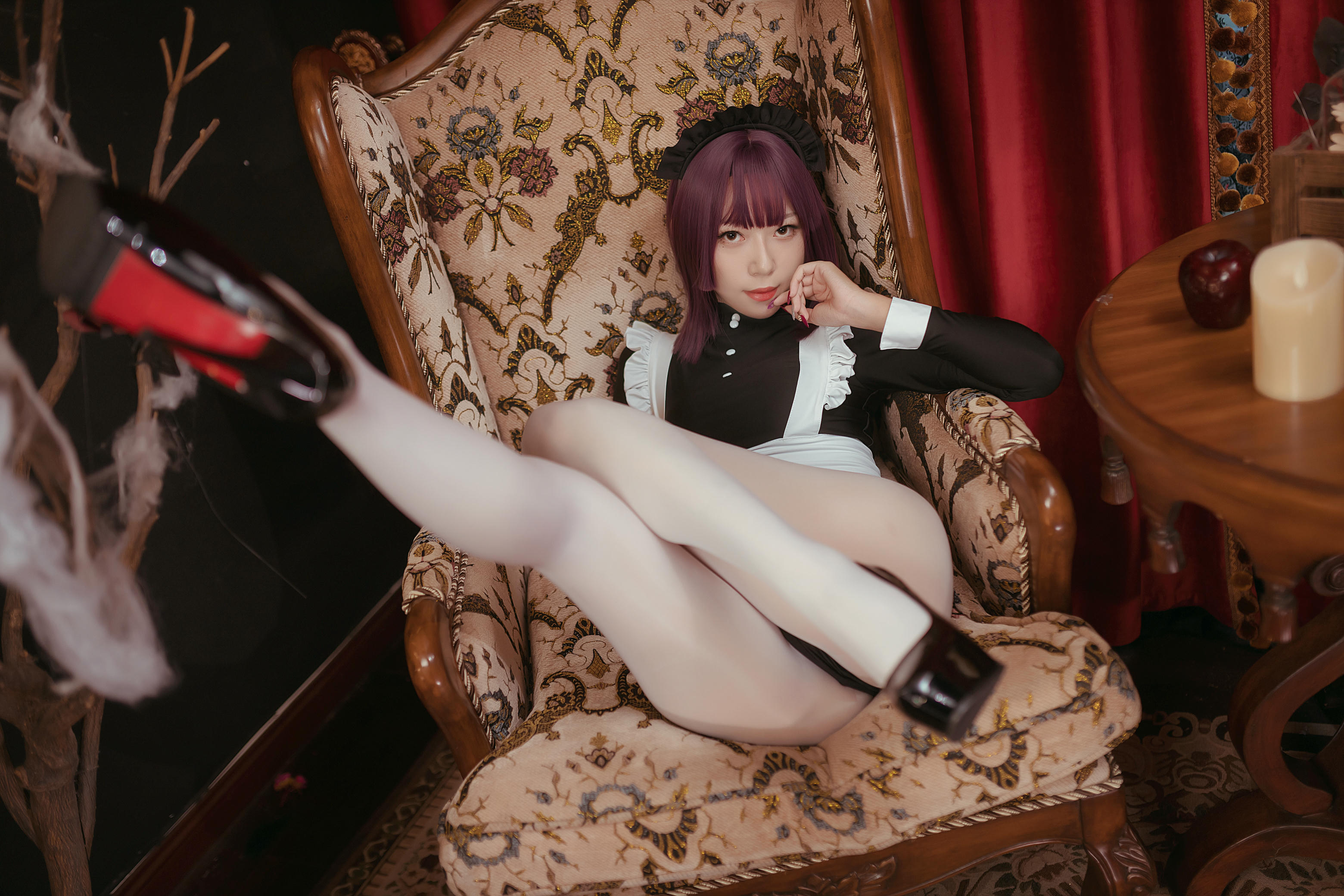 Money冷冷 NO.034 高叉女仆 [25P-361MB]_第1集