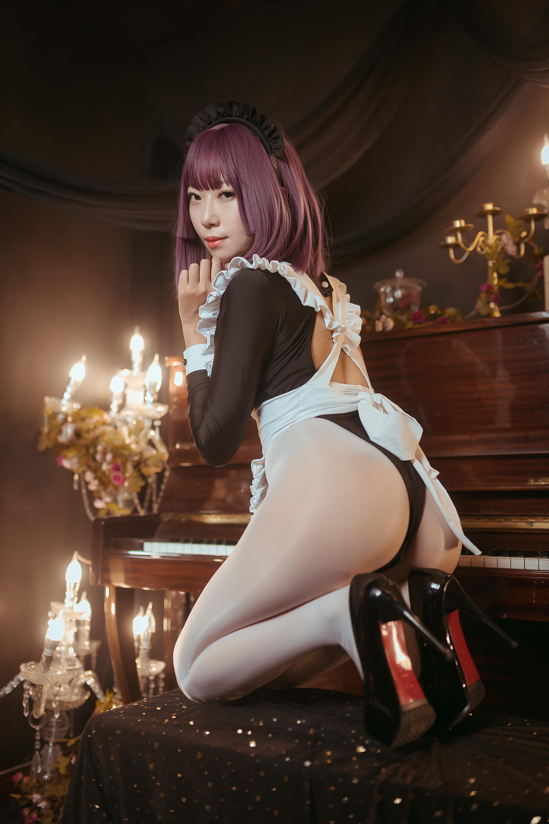 Money冷冷 NO.034 高叉女仆 [25P-361MB]_第1集