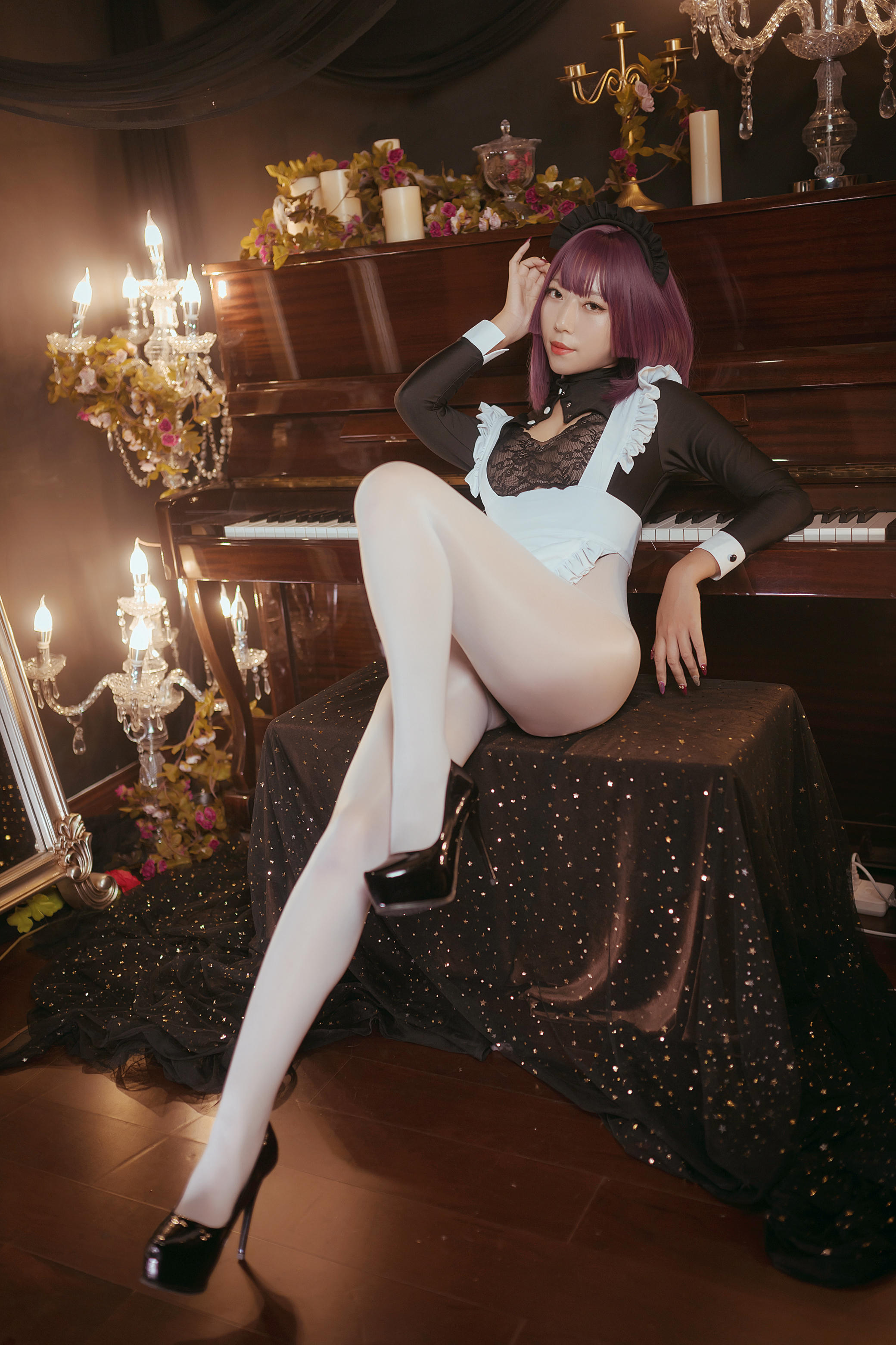 Money冷冷 NO.034 高叉女仆 [25P-361MB]_第2集