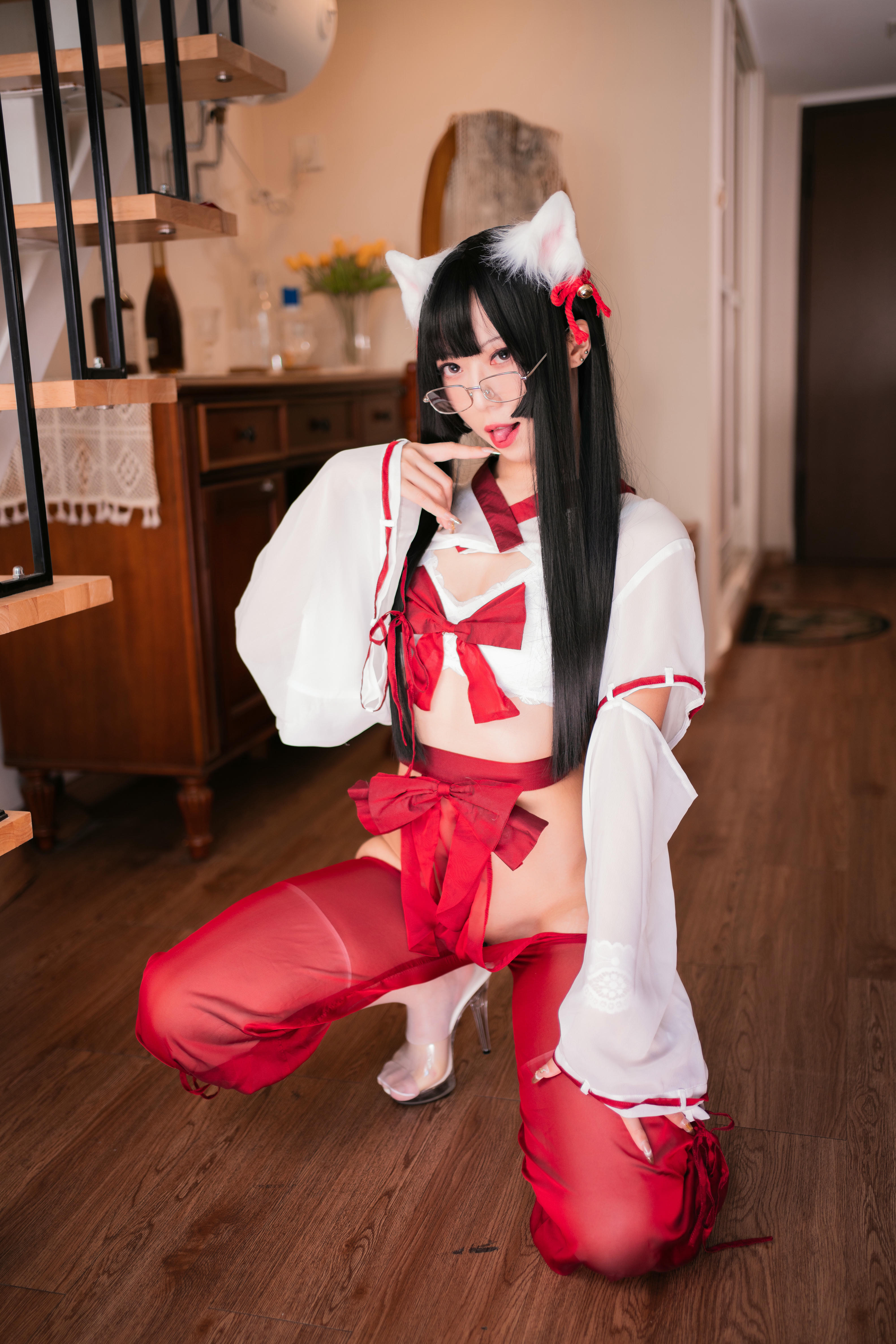 Money冷冷 NO.043 巫女 大图 [60P2V 2.34GB]_第1集