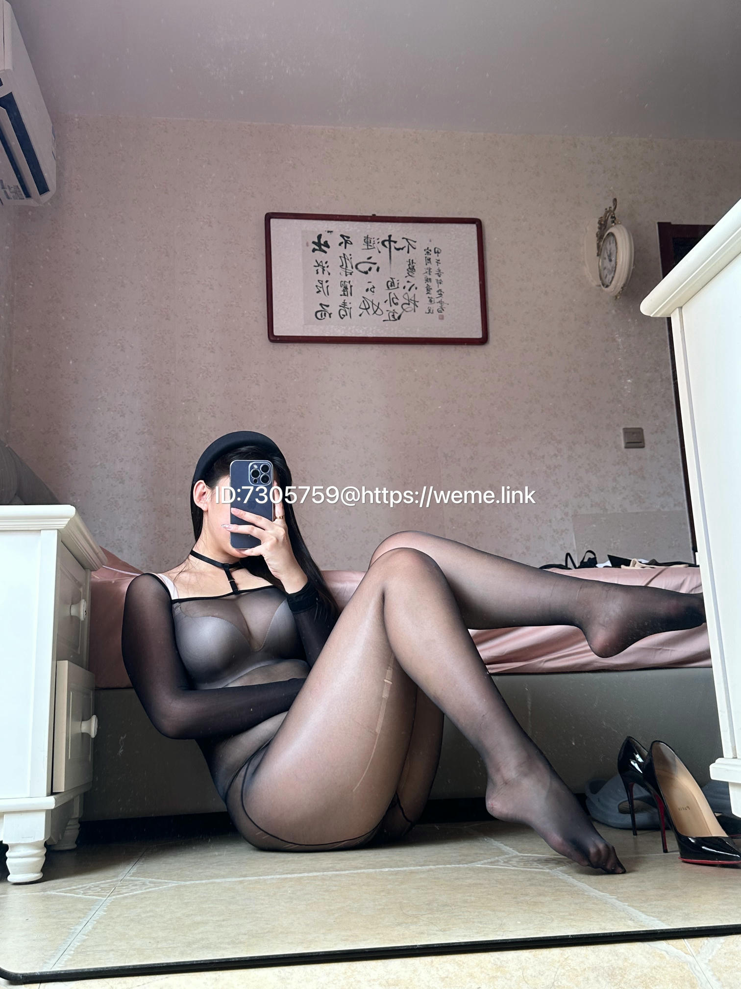 美邵女Baby NO.021 透明吊带连体丝袜 [61P 113M]_第2集