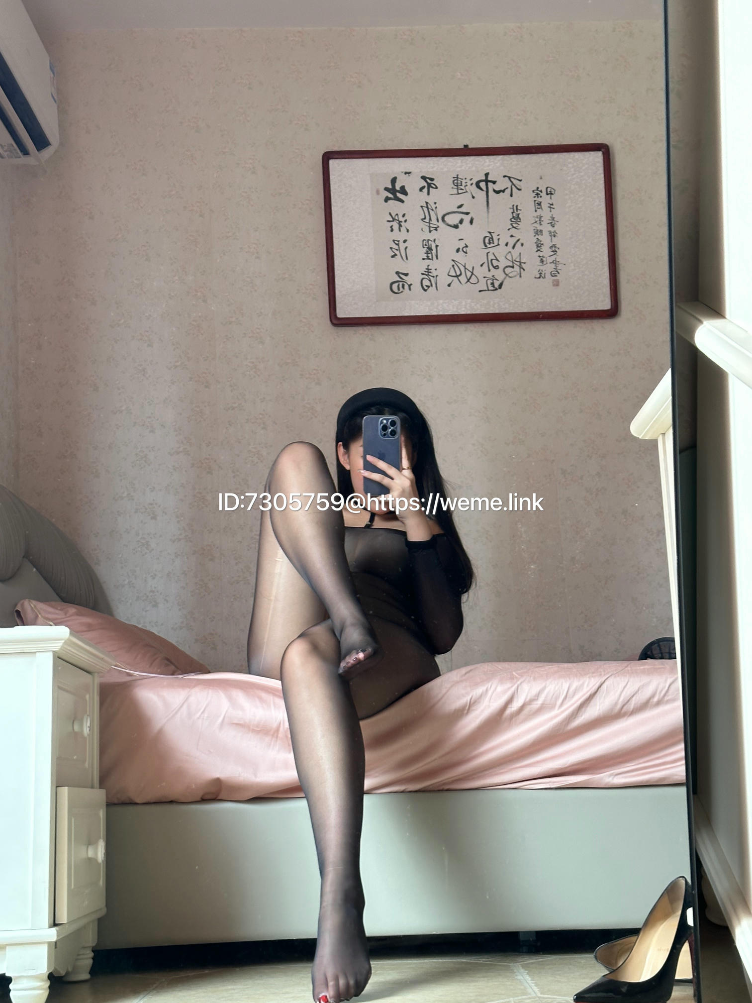 美邵女Baby NO.021 透明吊带连体丝袜 [61P 113M]_第2集