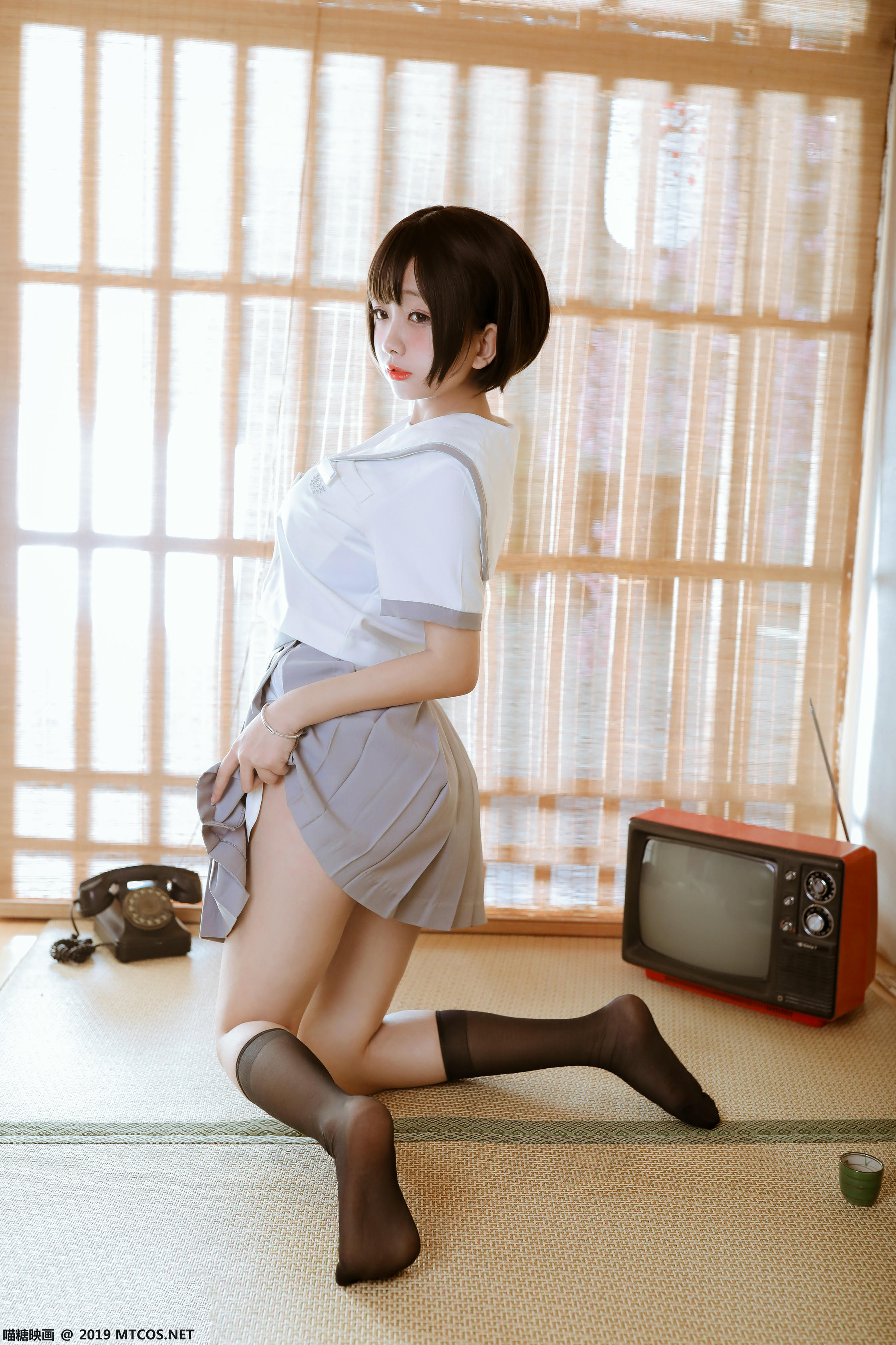 [喵糖映画] VOL.039 和风少女[40P／607MB]_第1集