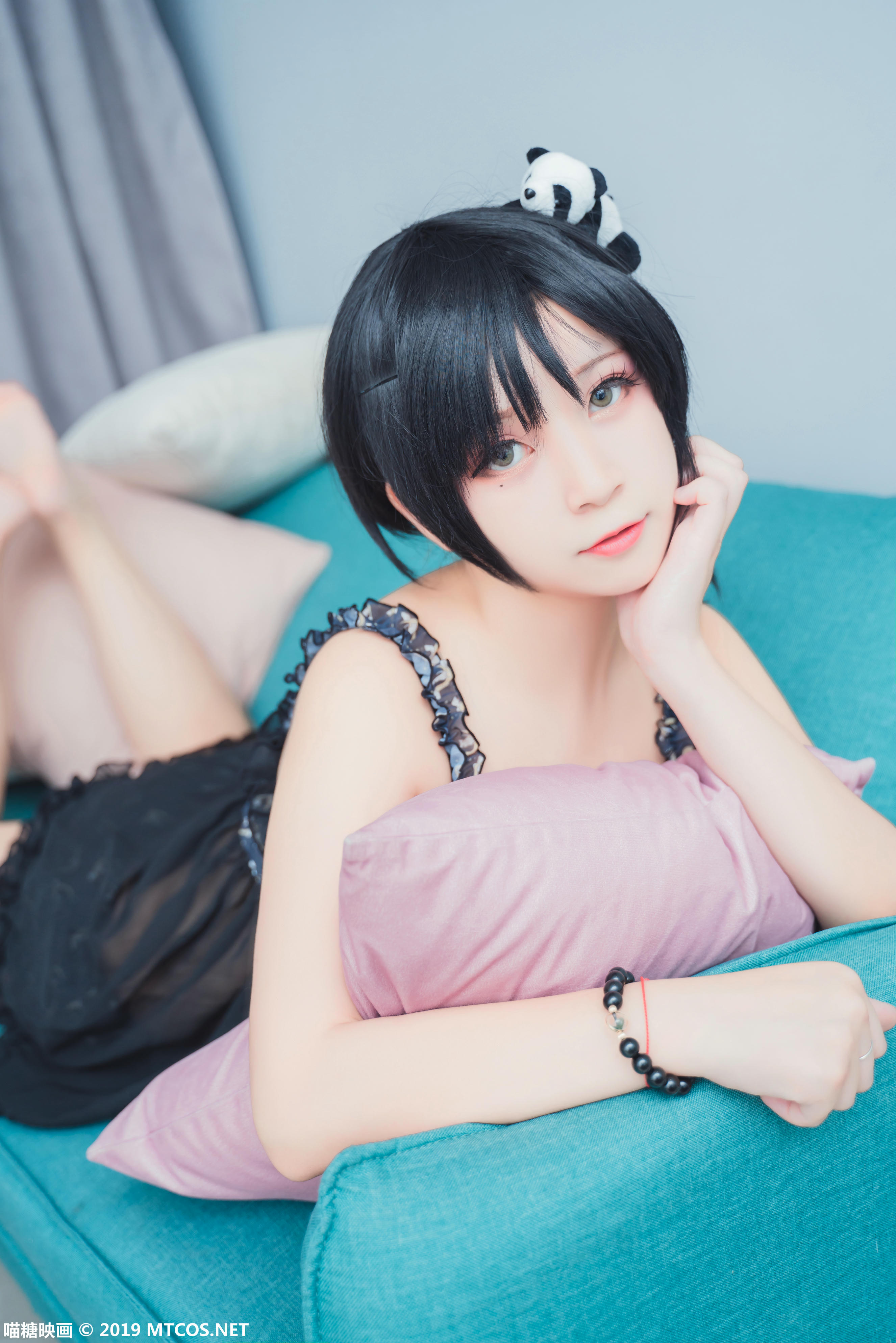 [喵糖映画] VOL.063 樱井momo、蕾丝吊带[40P／814MB]_第1集