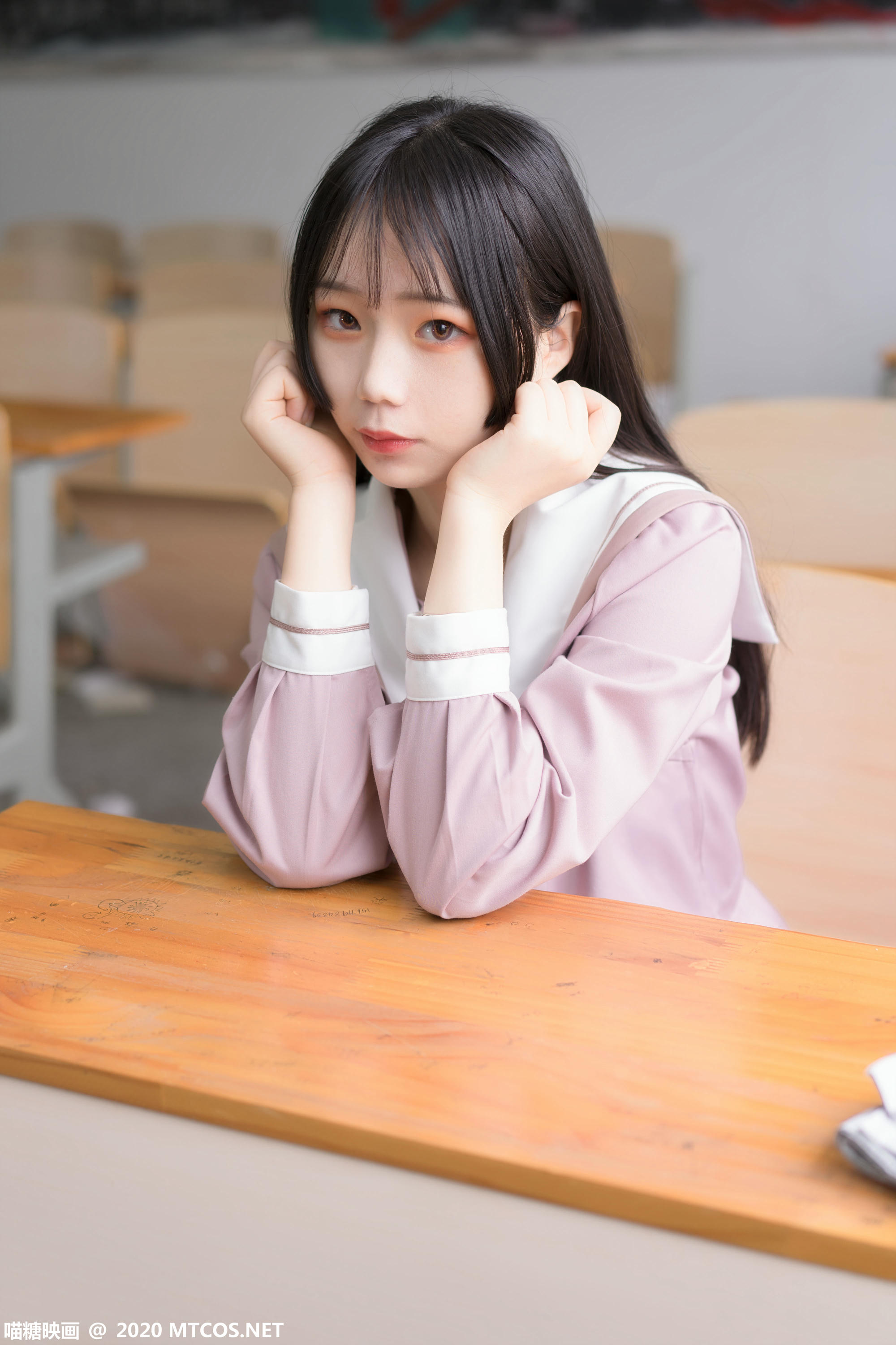 [喵糖映画] VOL.074 半度度度喵 粉色JK小姐姐[49P／323MB]_第3集