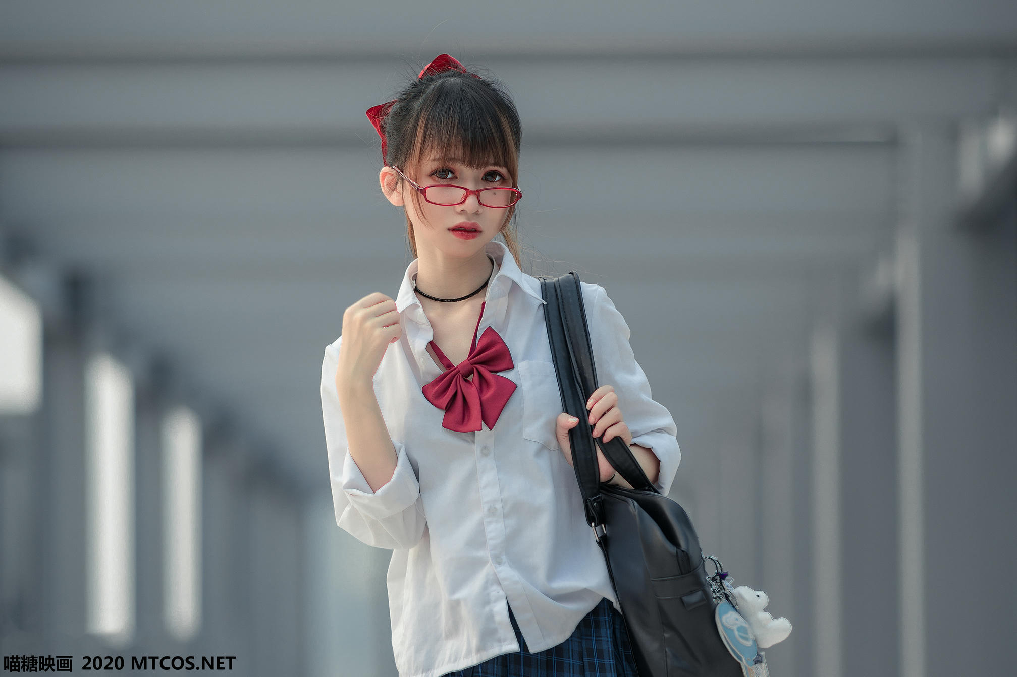 [喵糖映画] VOL.098 JK制服少女[44P／588MB]_第1集