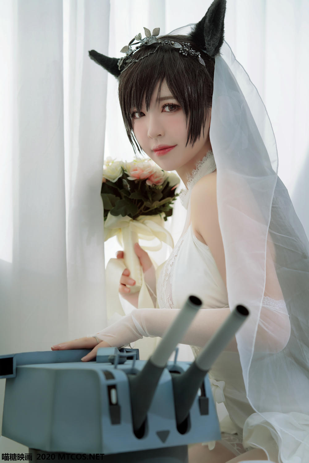 [喵糖映画] VOL.115 婚纱爱宕[41P／148M]_第1集