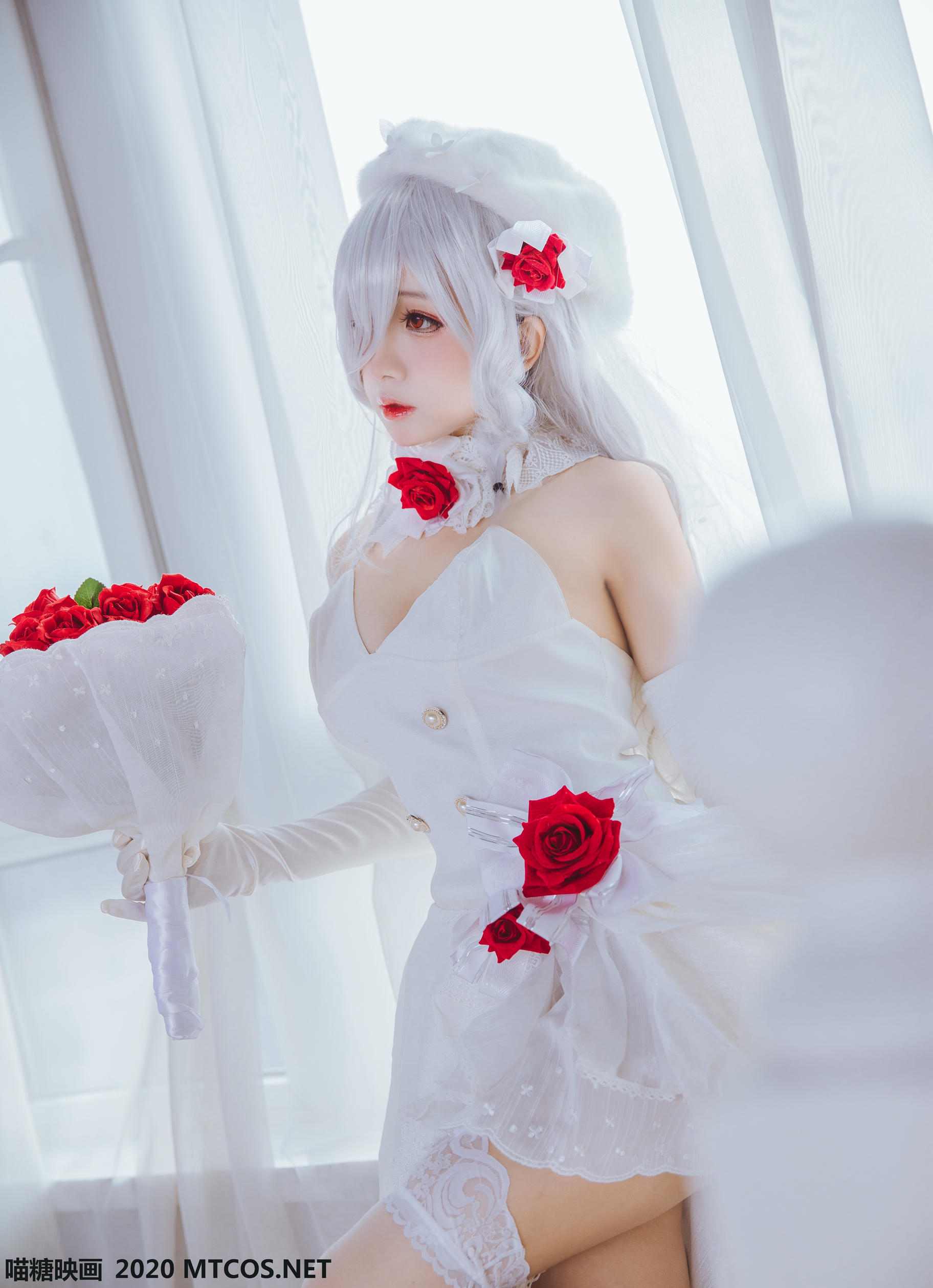 [喵糖映画] VOL.123 花嫁COS[40P／479M]_第1集