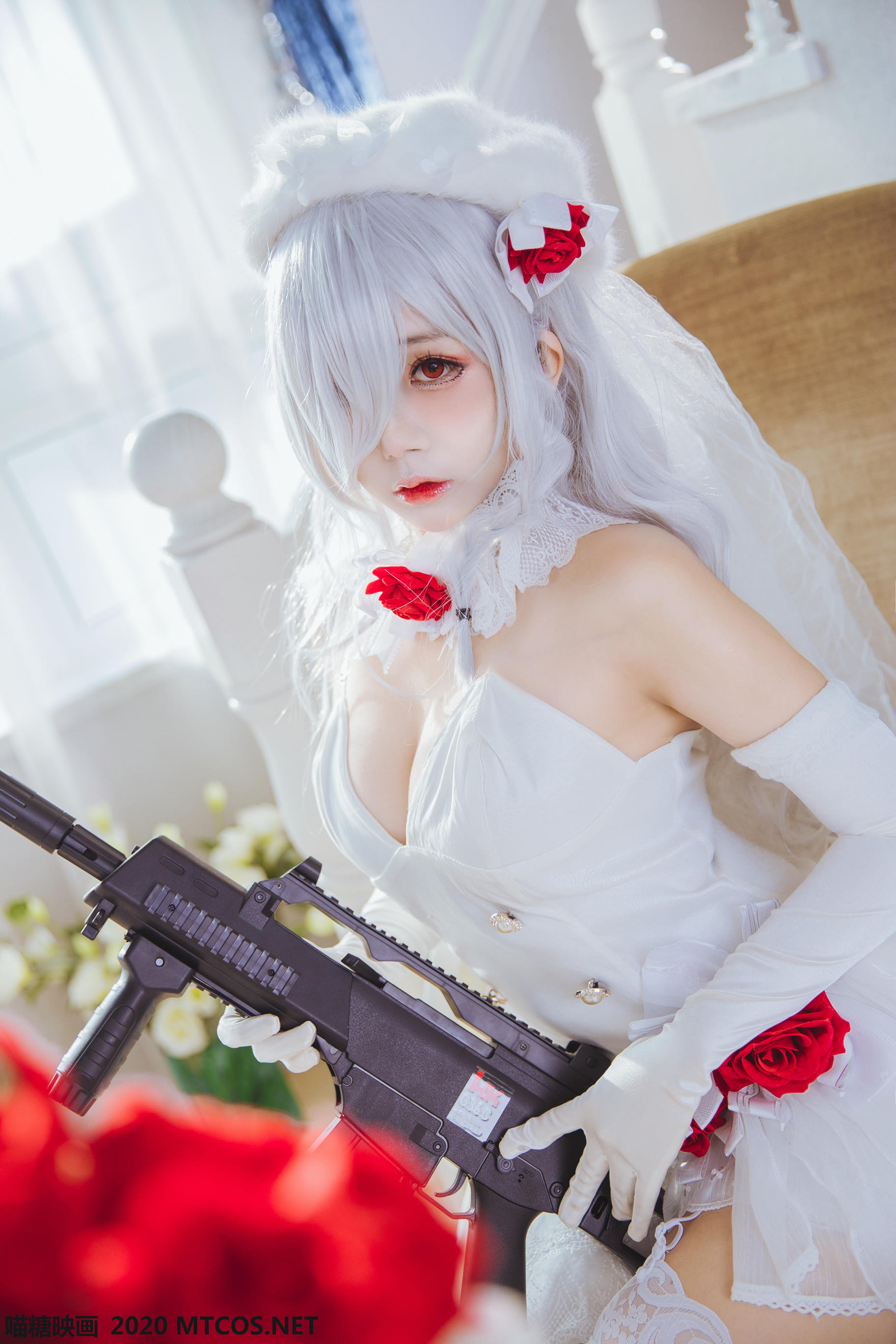 [喵糖映画] VOL.123 花嫁COS[40P／479M]_第2集