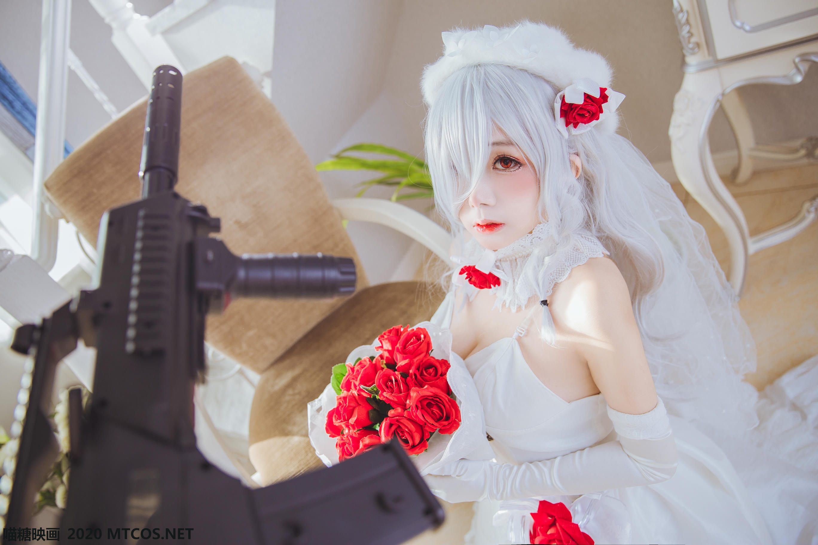 [喵糖映画] VOL.123 花嫁COS[40P／479M]_第2集