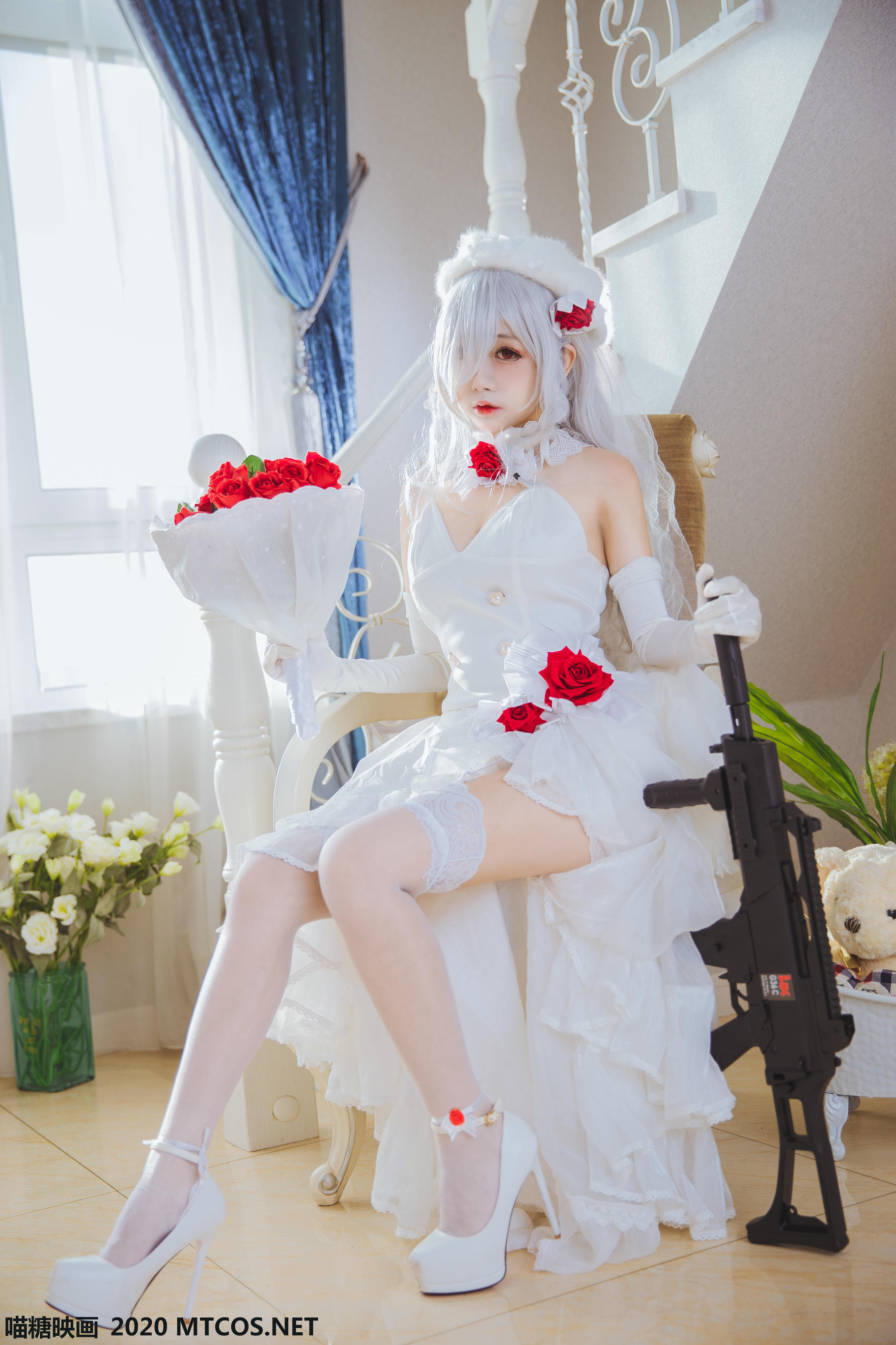 [喵糖映画] VOL.123 花嫁COS[40P／479M]_第2集